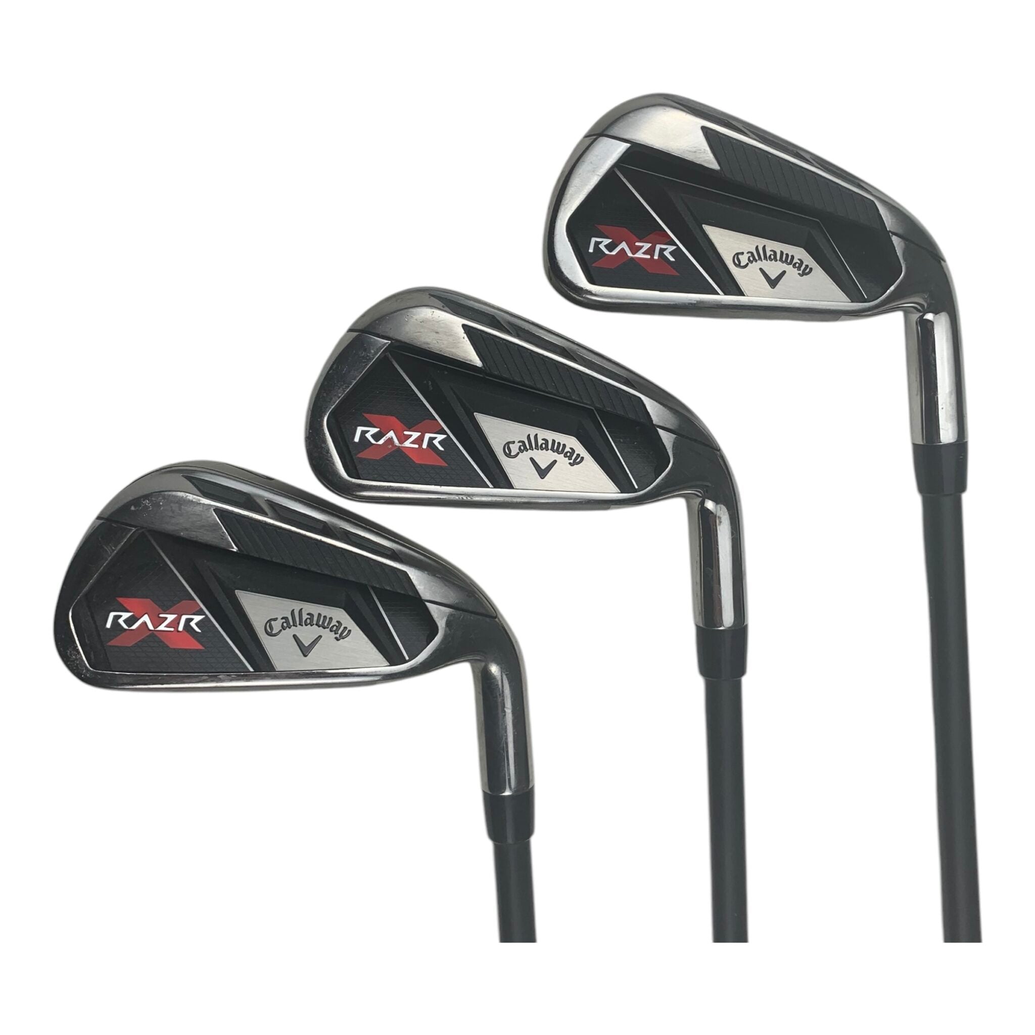 Callaway RAZR X Eisenset / Flex Regular / Graphit / 5-PW + SW