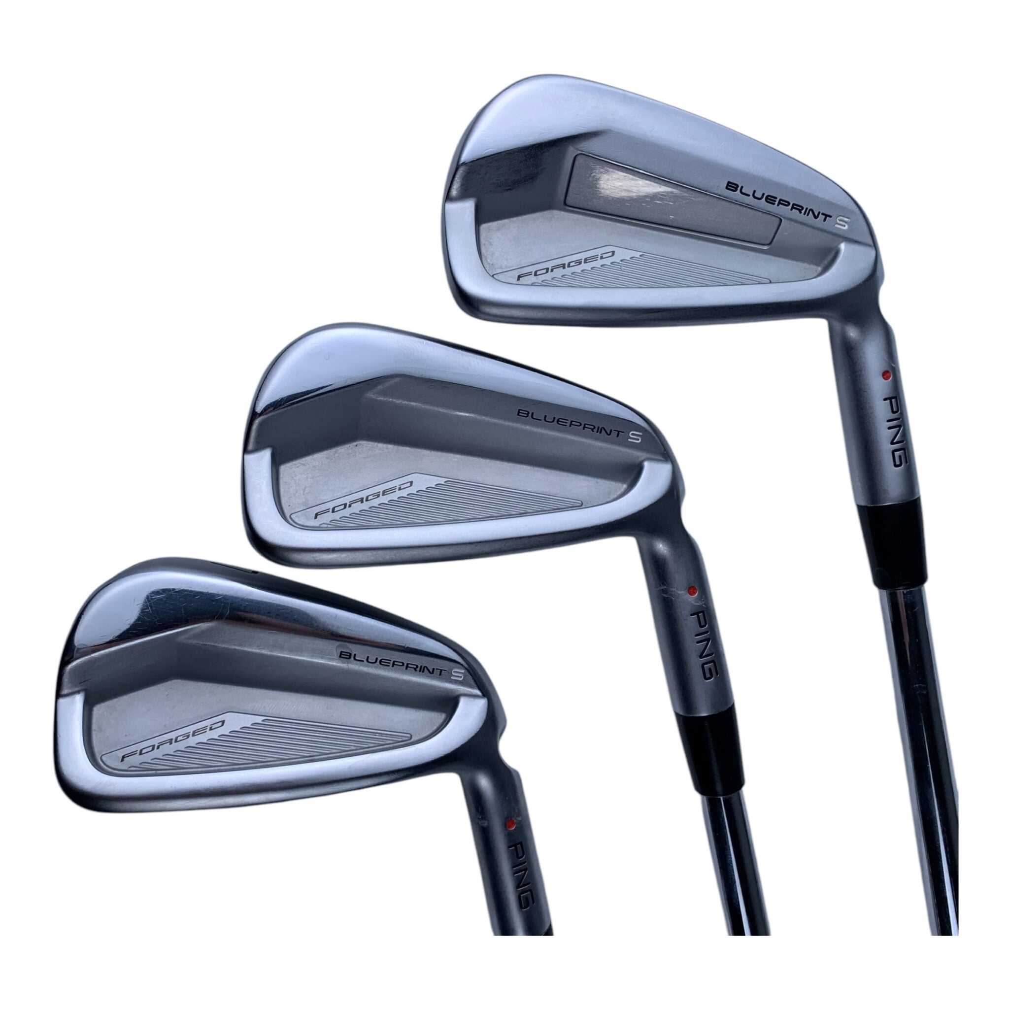 PING Blueprint S Eisenset / Flex Regular / 5-PW / Stahl / Red Lie Dot