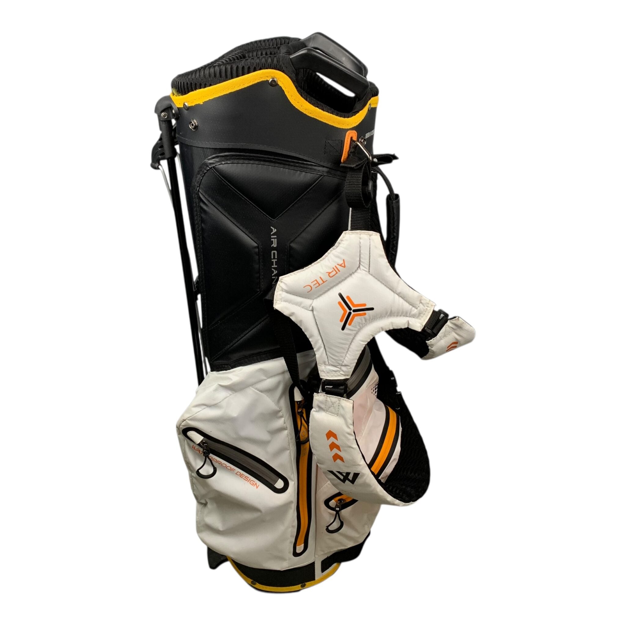 Taylormade Standbag / Weiß/Orange / 4 Fächer (Kopien) 