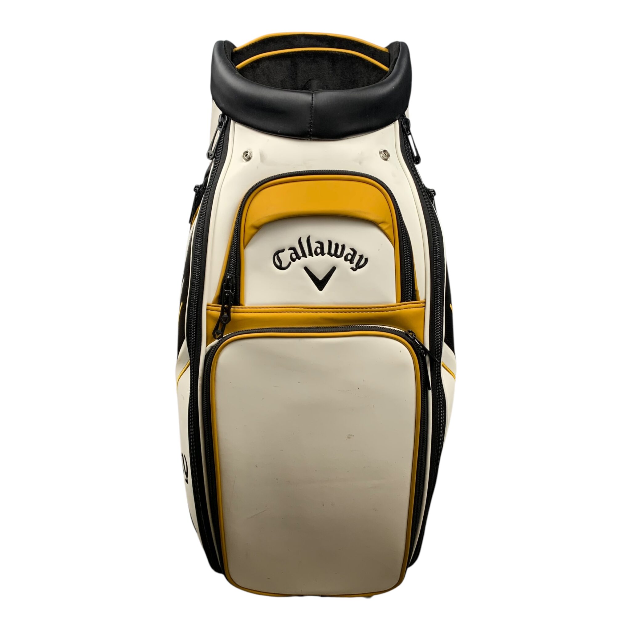 Callaway Rogue ST Staff Bag / Weiß/Gold/Schwarz / 6 Fächer