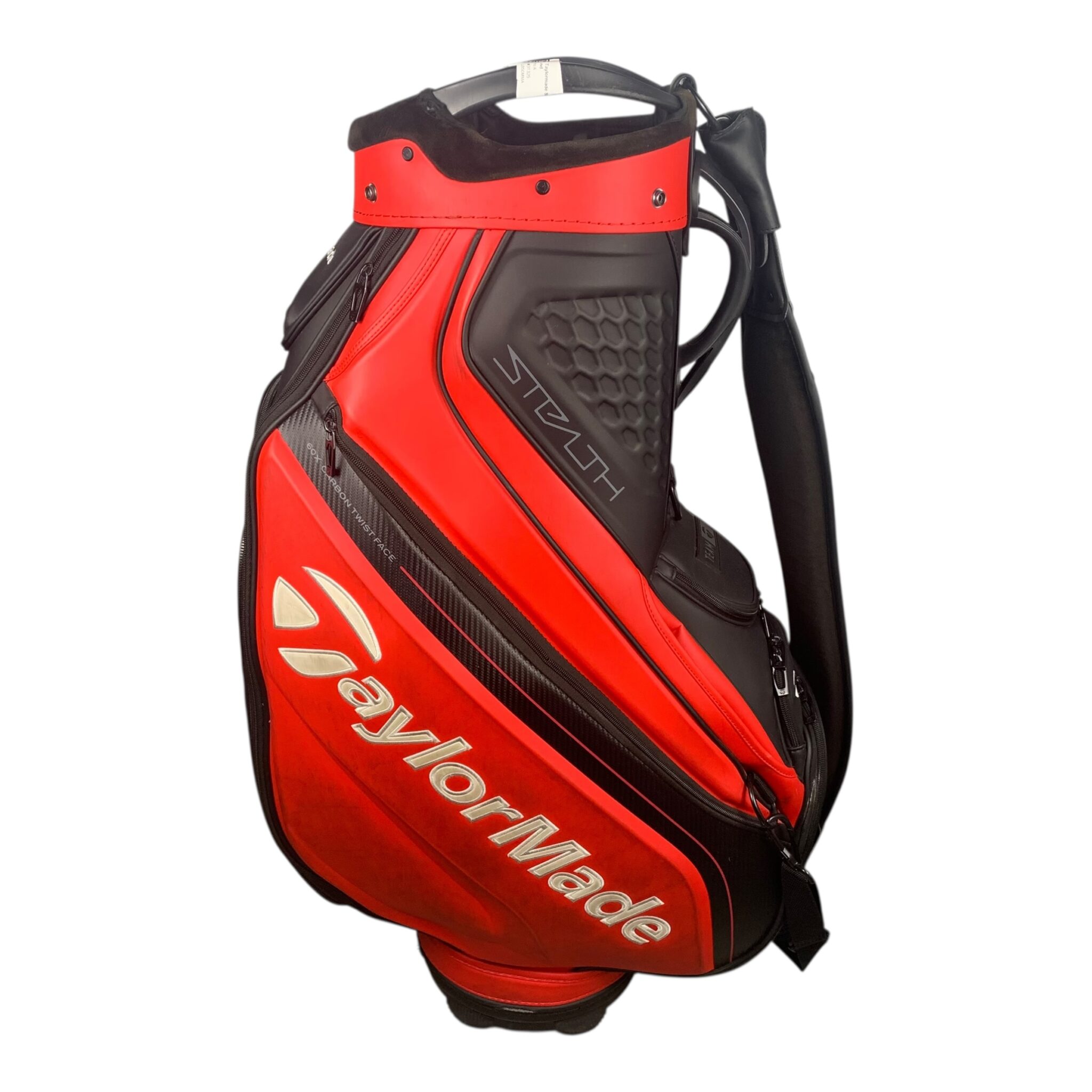 Taylormade Stealth Staffbag / Rot/Schwarz / 6-Fächer 