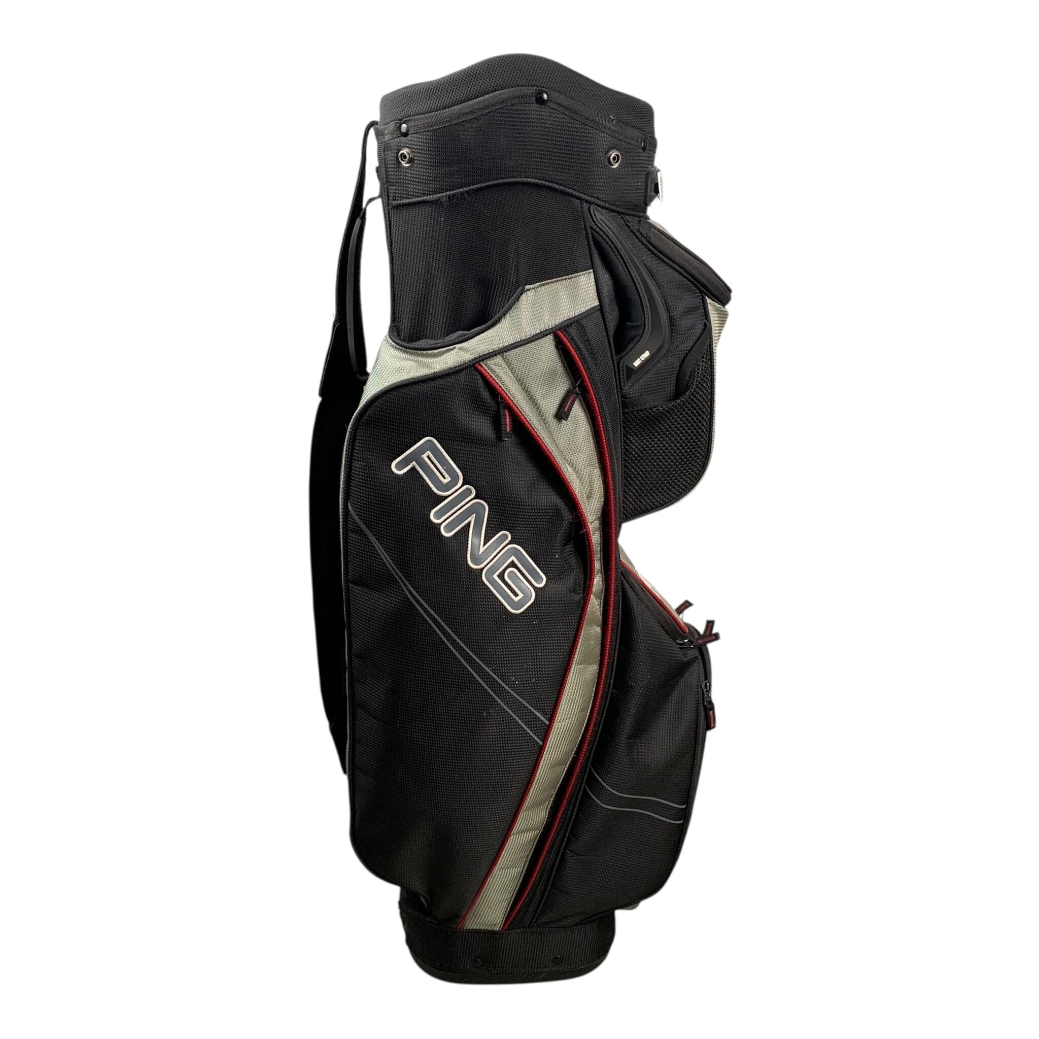 Ping Cartbag / Schwarz/Grau / 14-Raum 