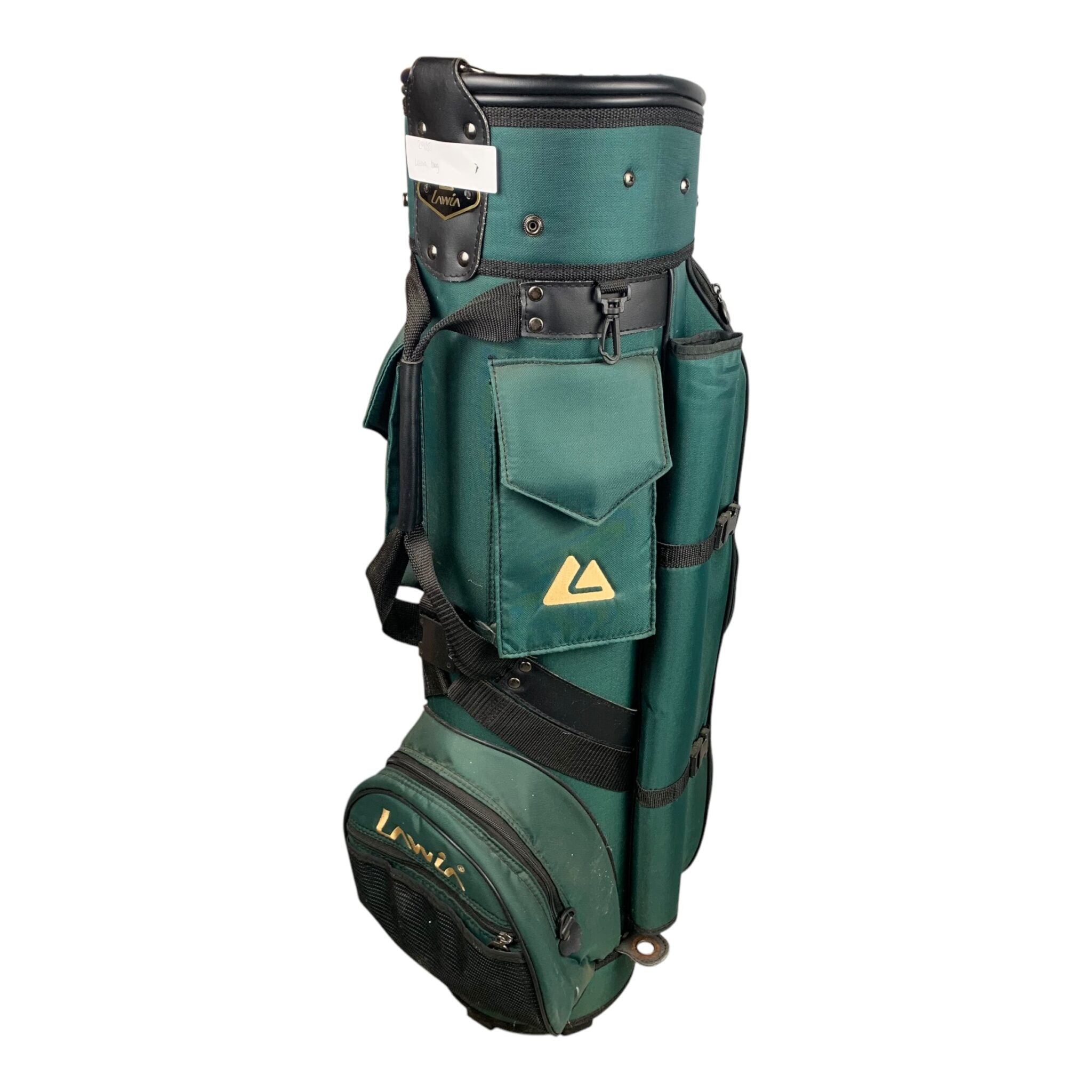 Lawia Cartbag / Grün/Schwarz / 6 Fächer