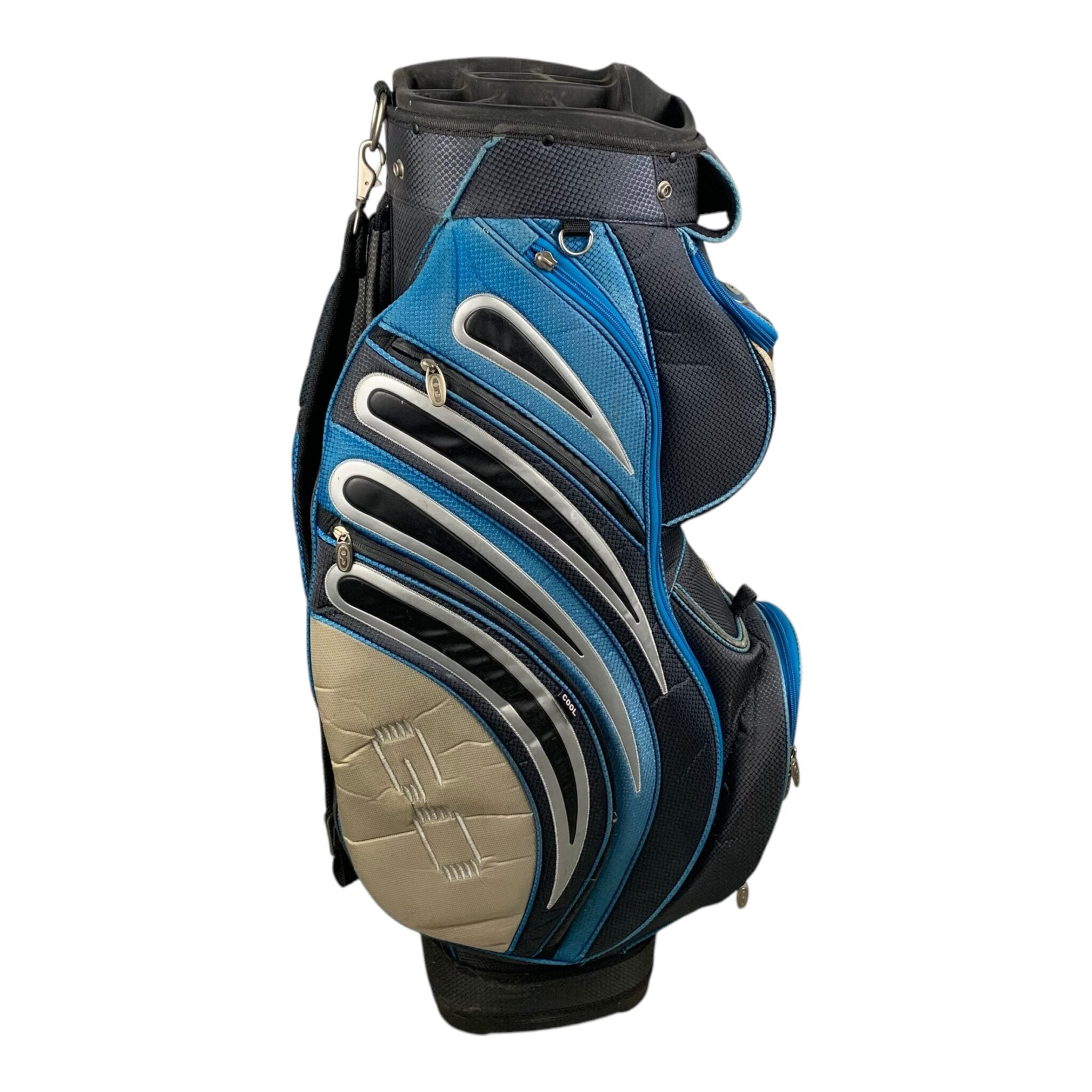 Go Golf CartBag / Blau/Türkis / 14 Fächer