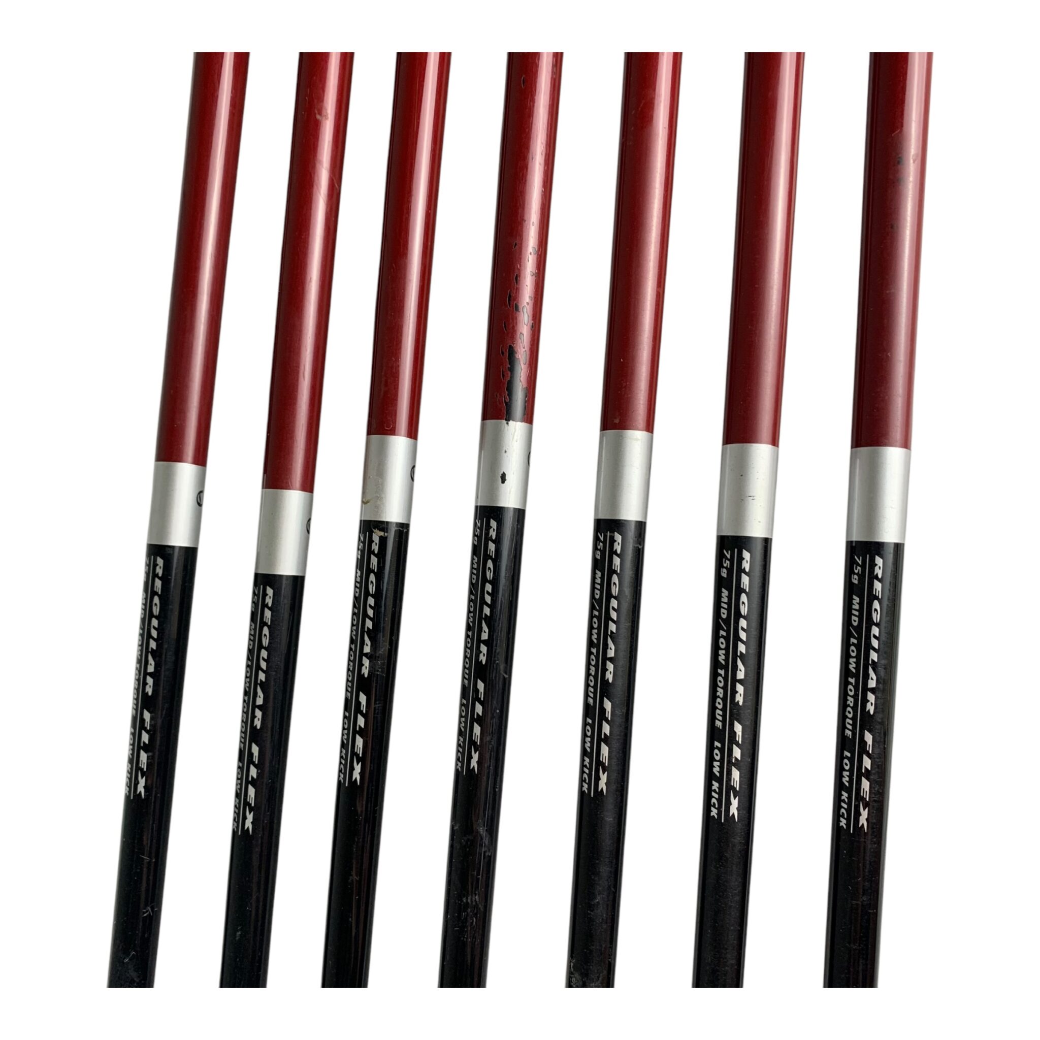 Callaway Big Bertha Eisenset / Flex Regular / 5-SW / Graphit - Linkshand