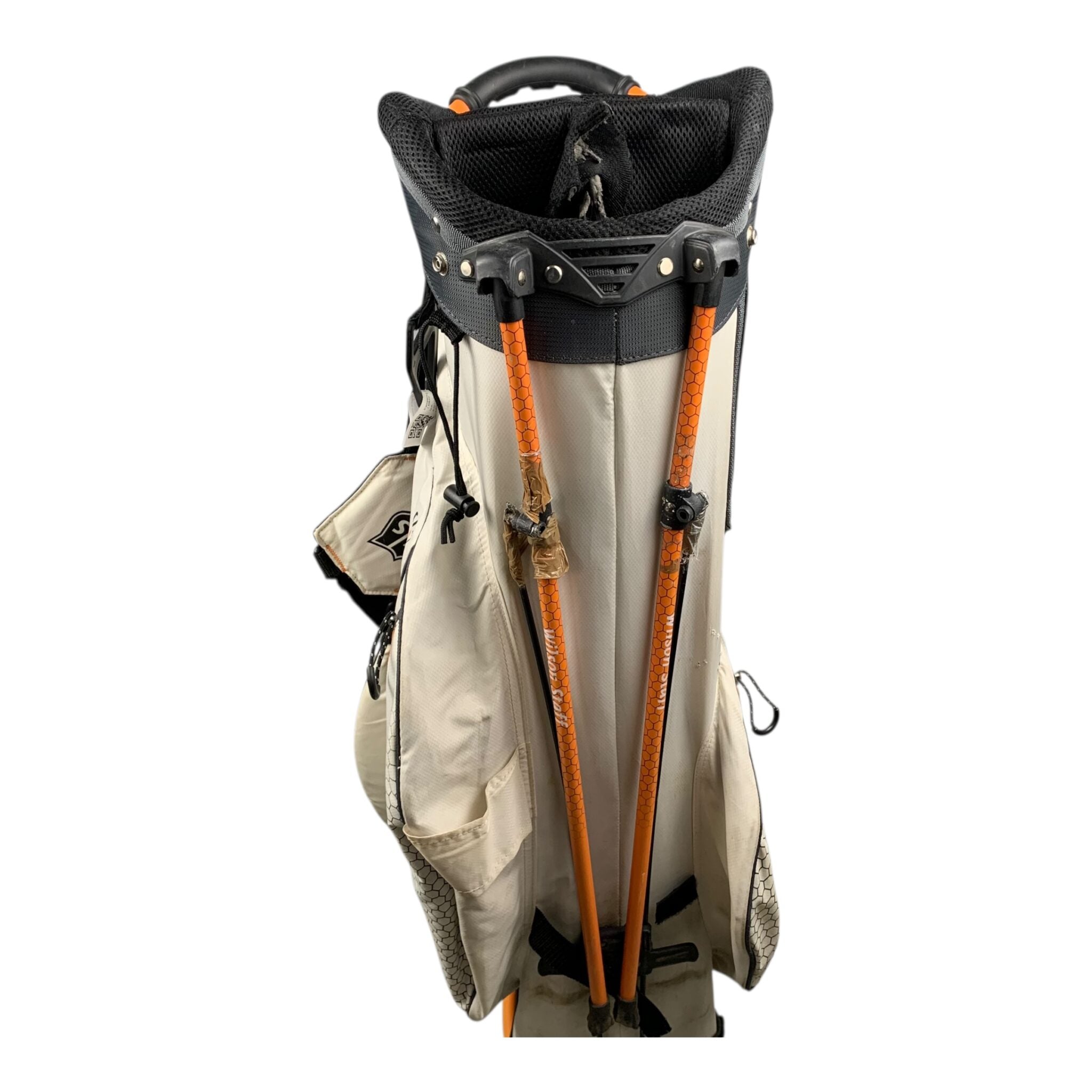 Wilson Staff Nexus Standbag / Weiß/Orange / 5 Fächer 