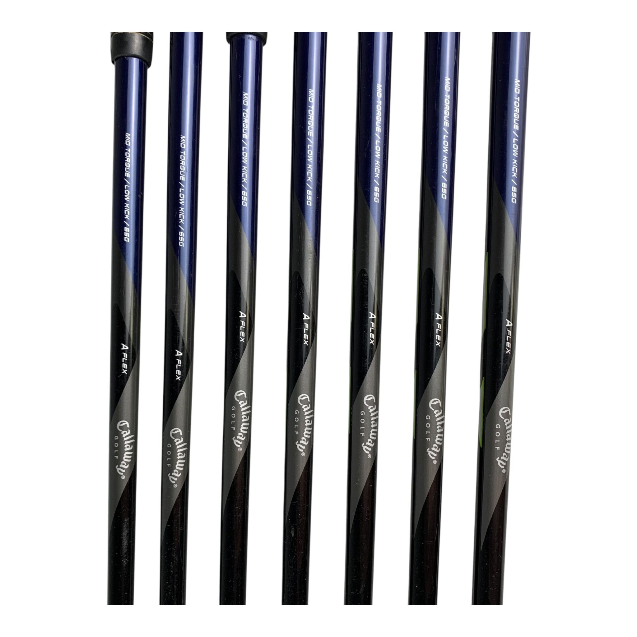 Callaway X-22 Eisenset / Flex A-Flex / 5-SW / Graphit