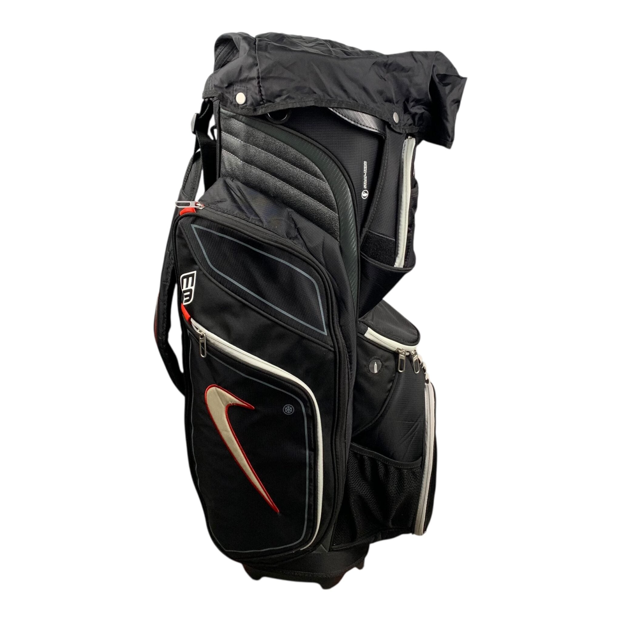 Nike Cartbag / Schwarz/Rot / 14-Zimmer 