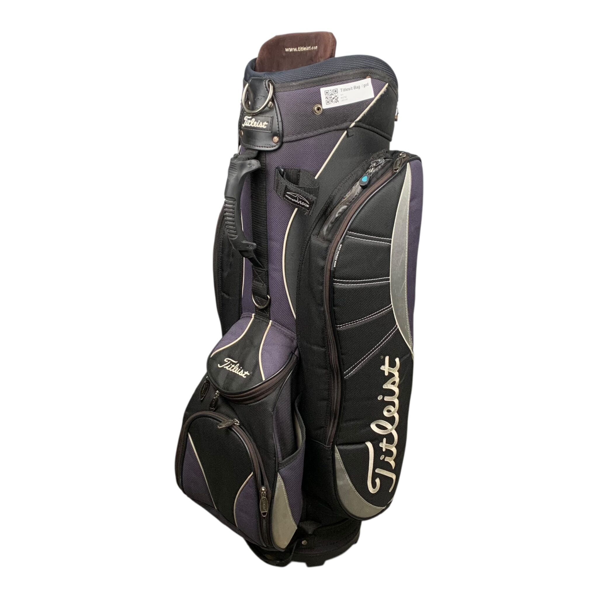 Titleist Cartbag / Schwarz / 6-Fächer 
