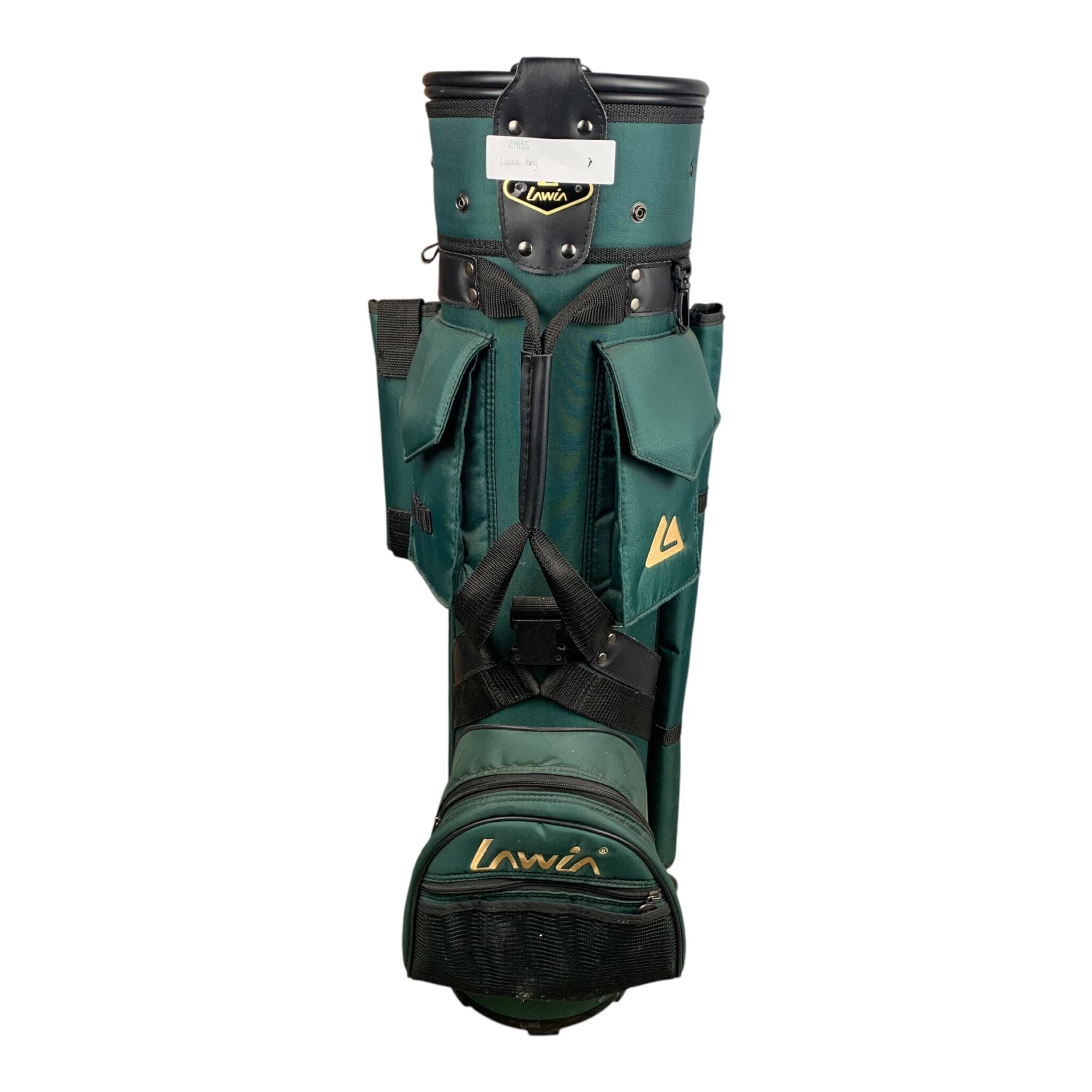 Lawia Cartbag / Grün/Schwarz / 6 Fächer