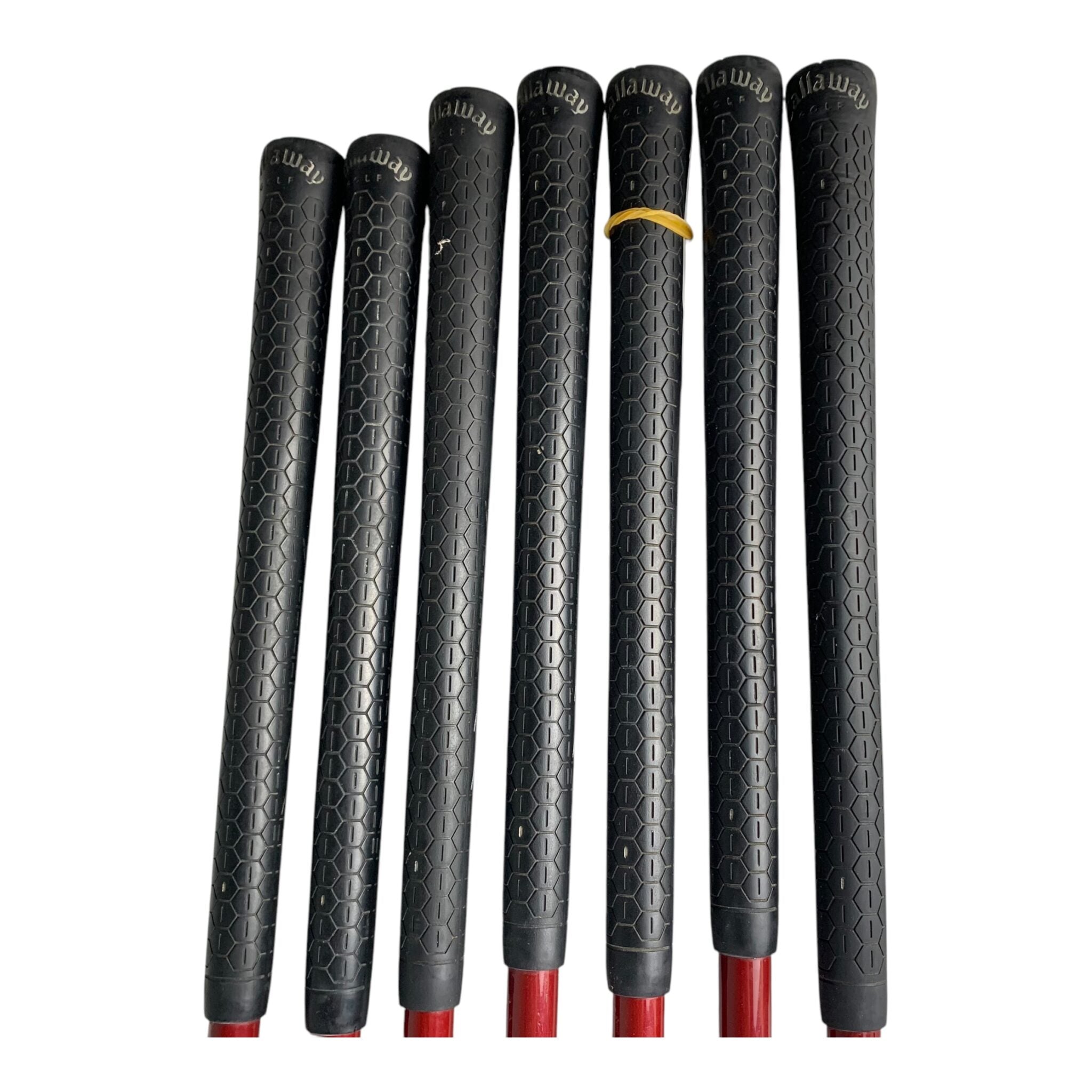 Callaway Big Bertha Eisenset / Flex Regular / 5-SW / Graphit - Linkshand