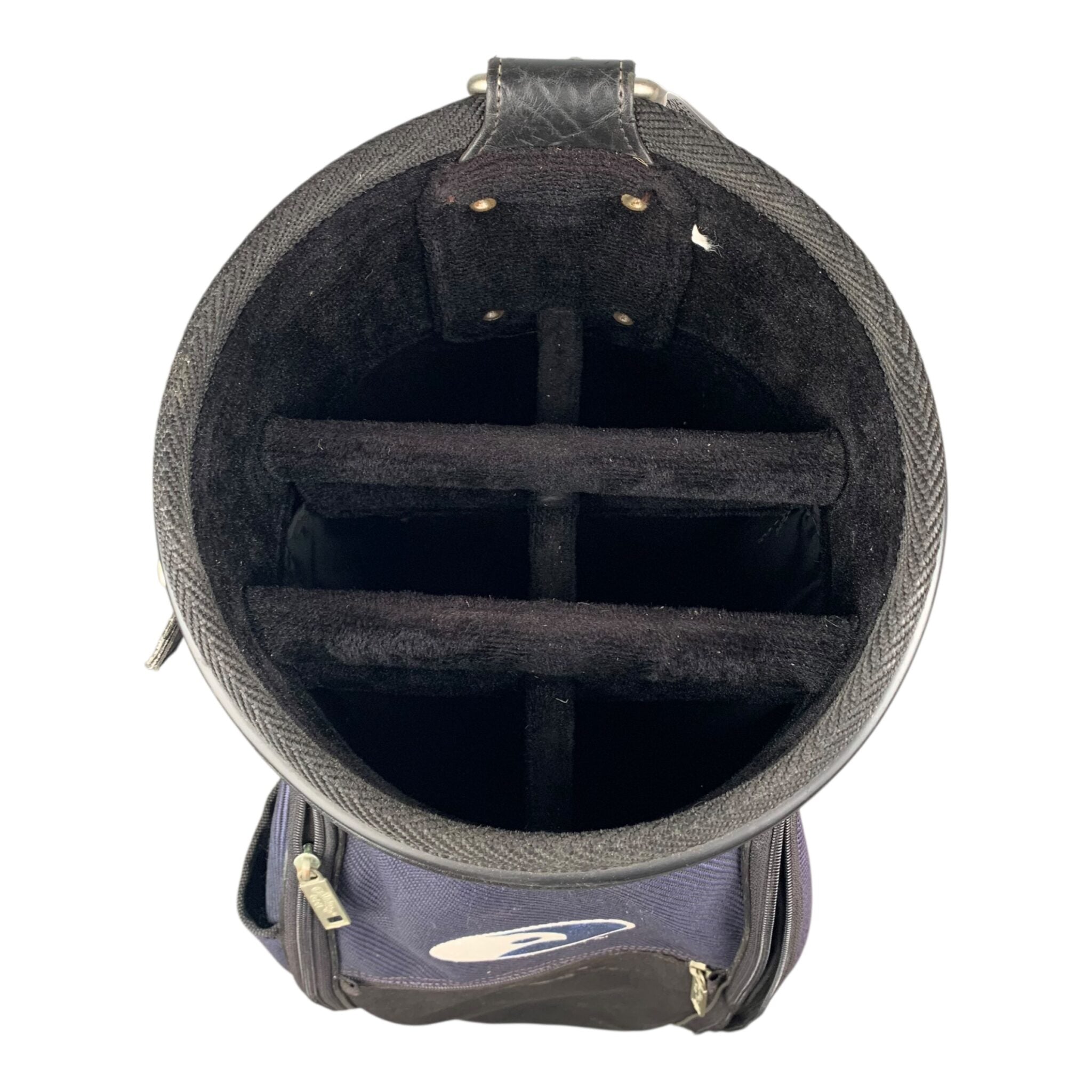 Callaway Cartbag / Schwarz/Marineblau / 6 Fächer 