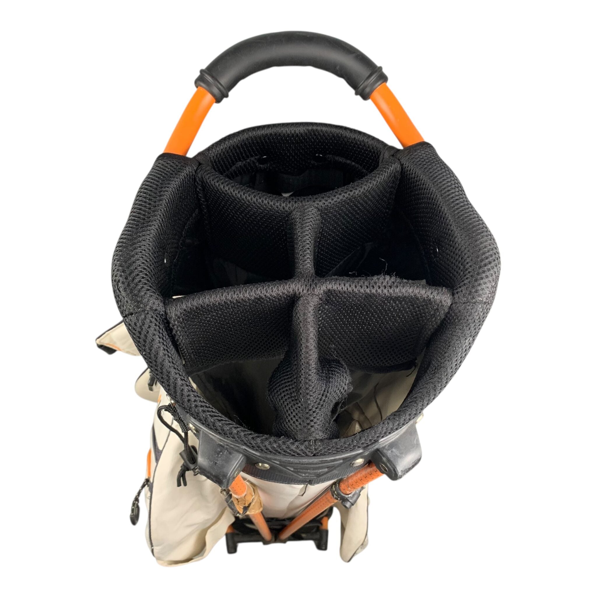 Wilson Staff Nexus Standbag / Weiß/Orange / 5 Fächer 