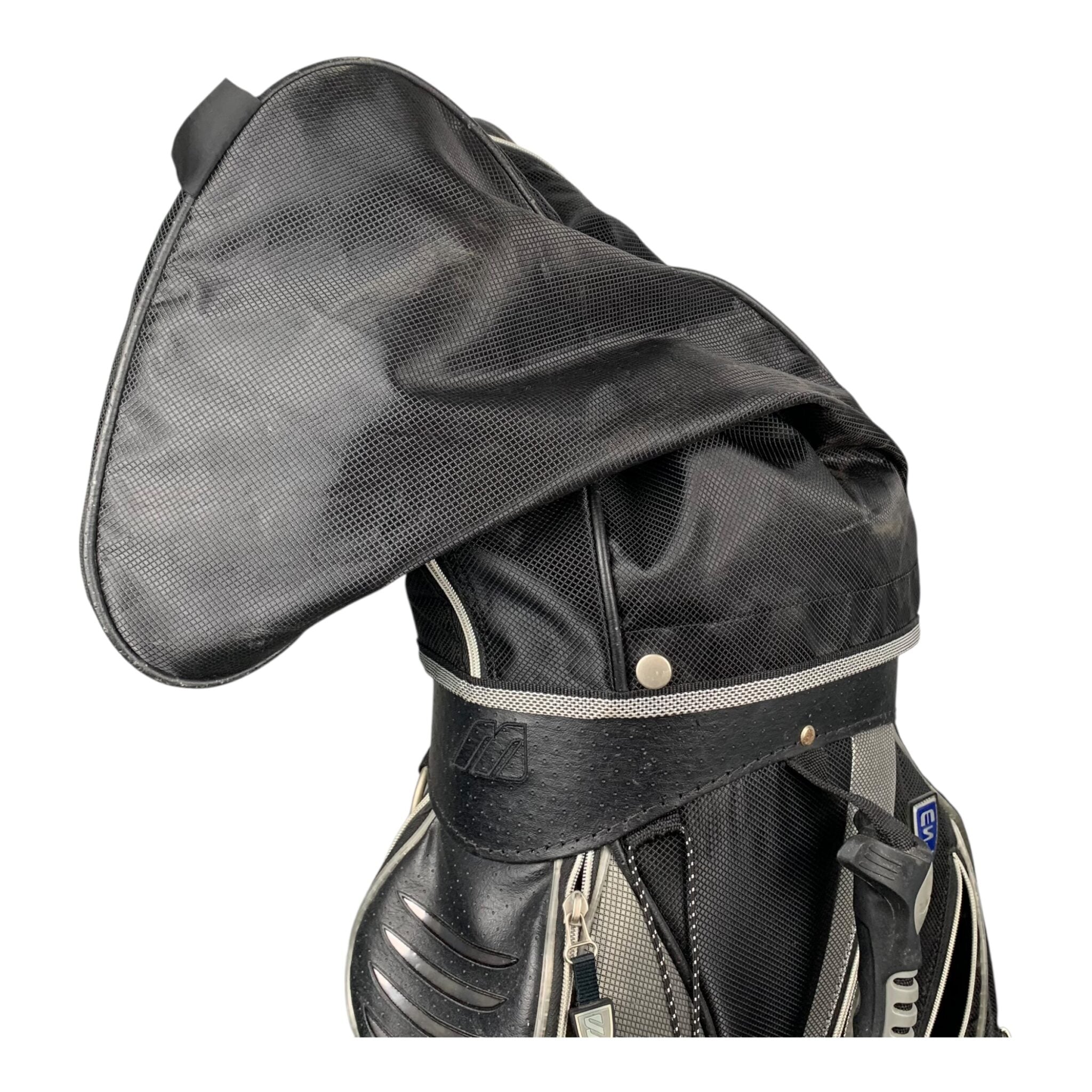 Mizuno Cartbag / Schwarz/Grau / 14 Fächer 