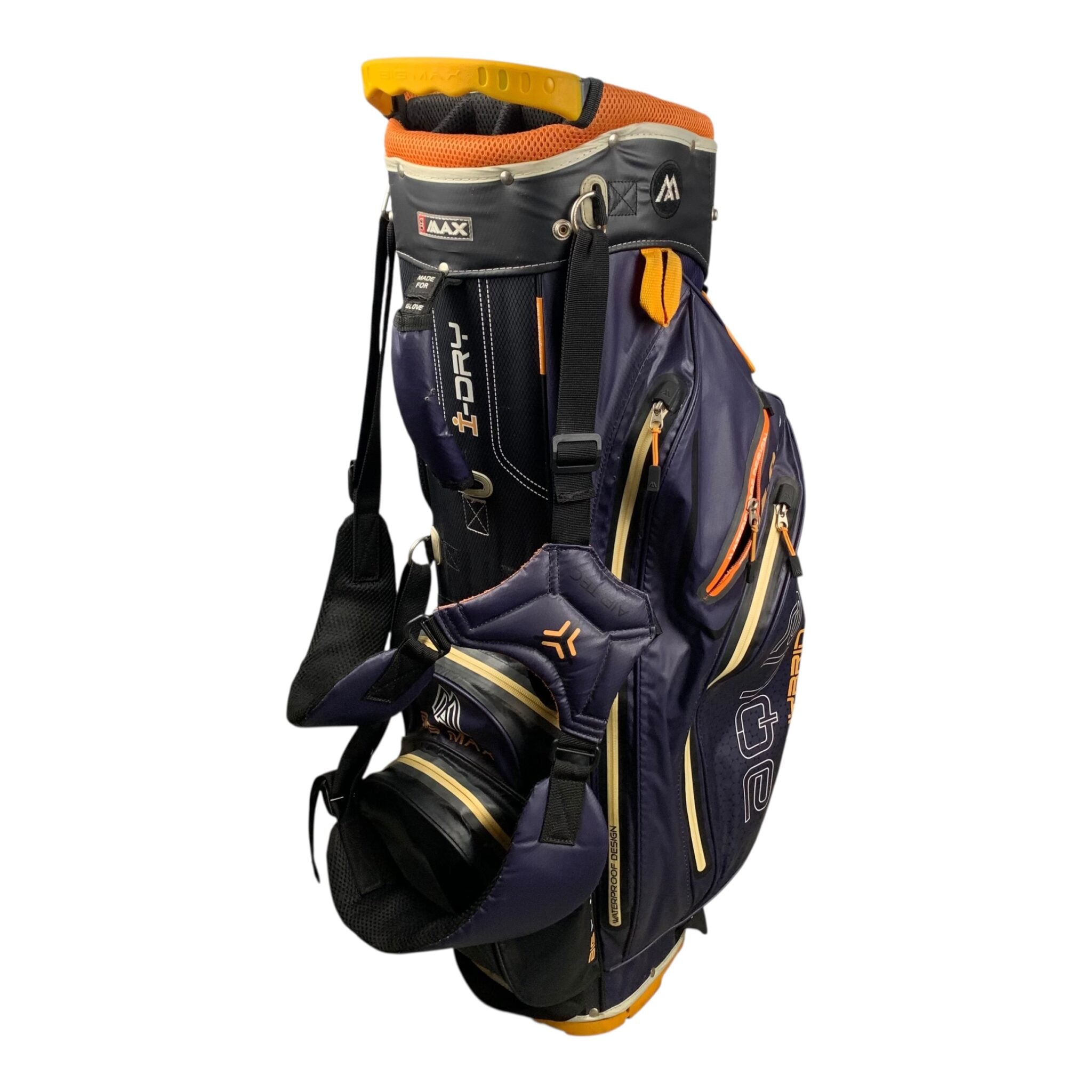 Big Max Standbag / Marineblau/Orange / 14-Raum
