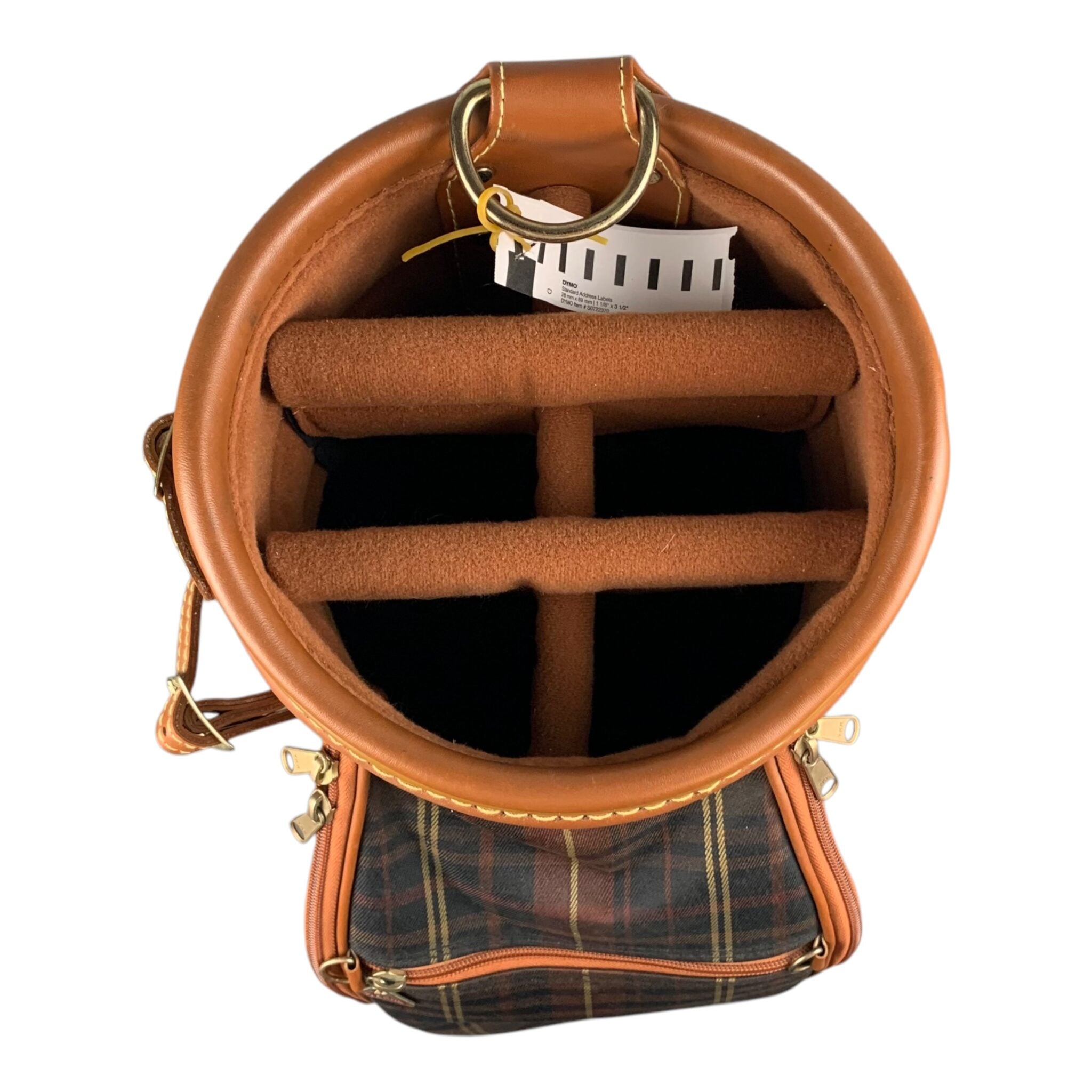 Daiwa CartBag / Braun/Quadrate / 6 Fächer