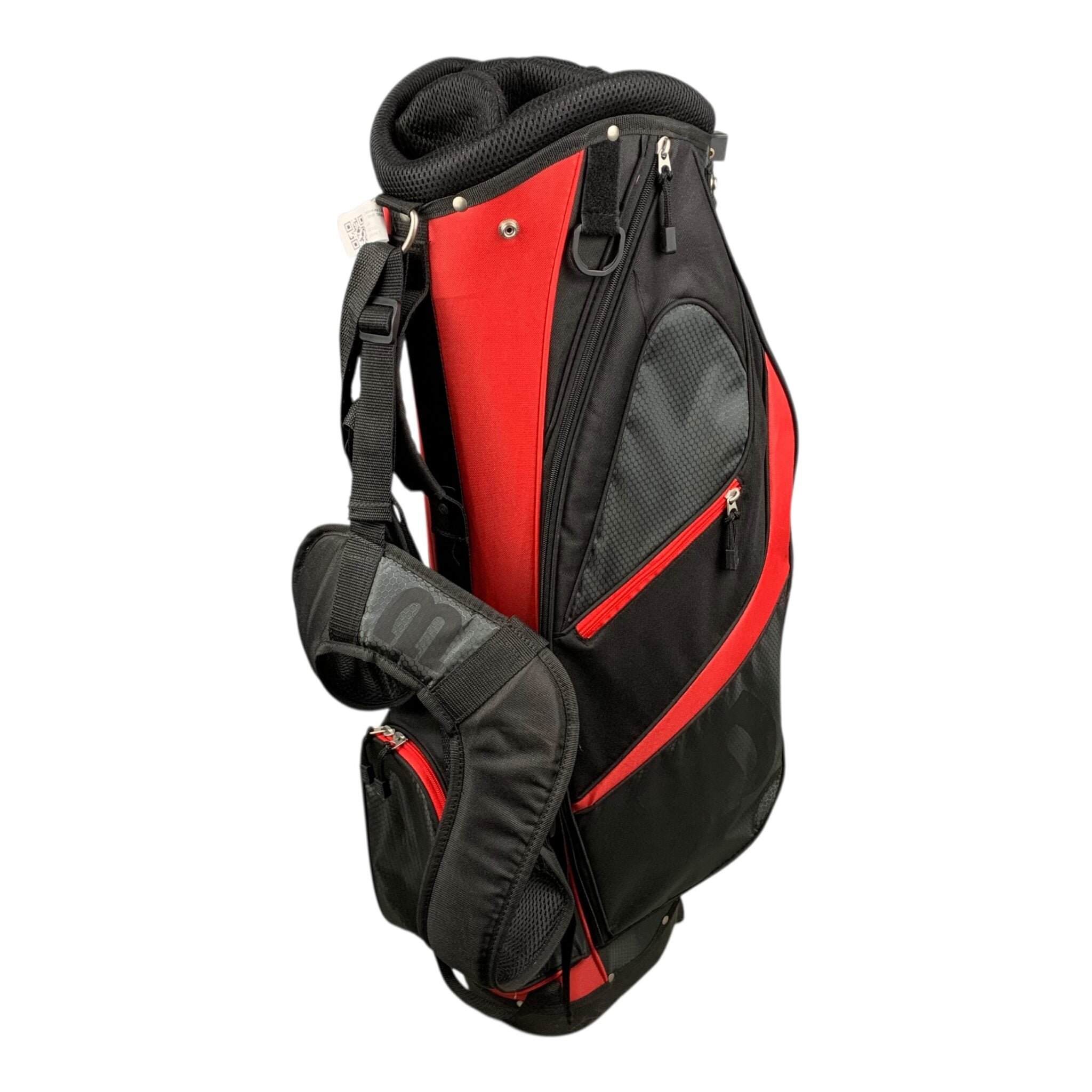 Wilson Standbag / Schwarz/Rot / 7 Fächer 