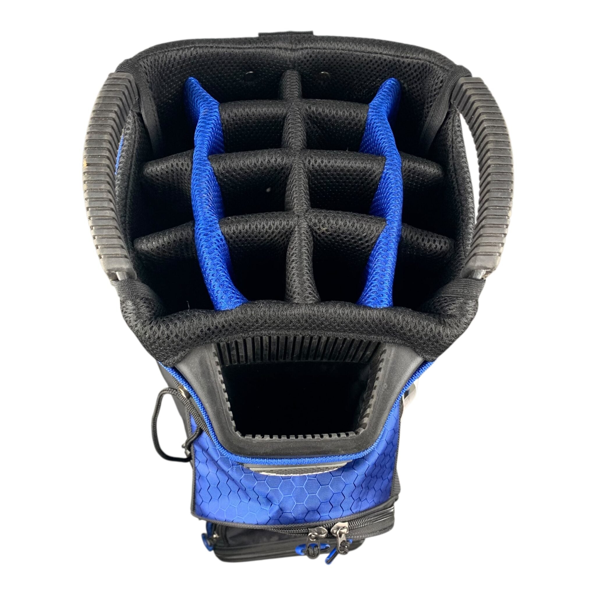 Taylormade Cartbag / Schwarz/Blau / 14 Fächer 
