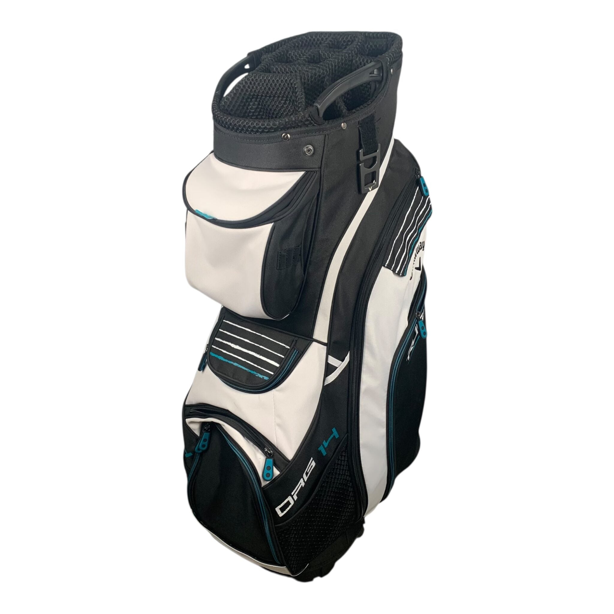 Callaway Rogue ORG 14 Cartbag / Schwarz/Weiß/Blau / 14-Fächer 