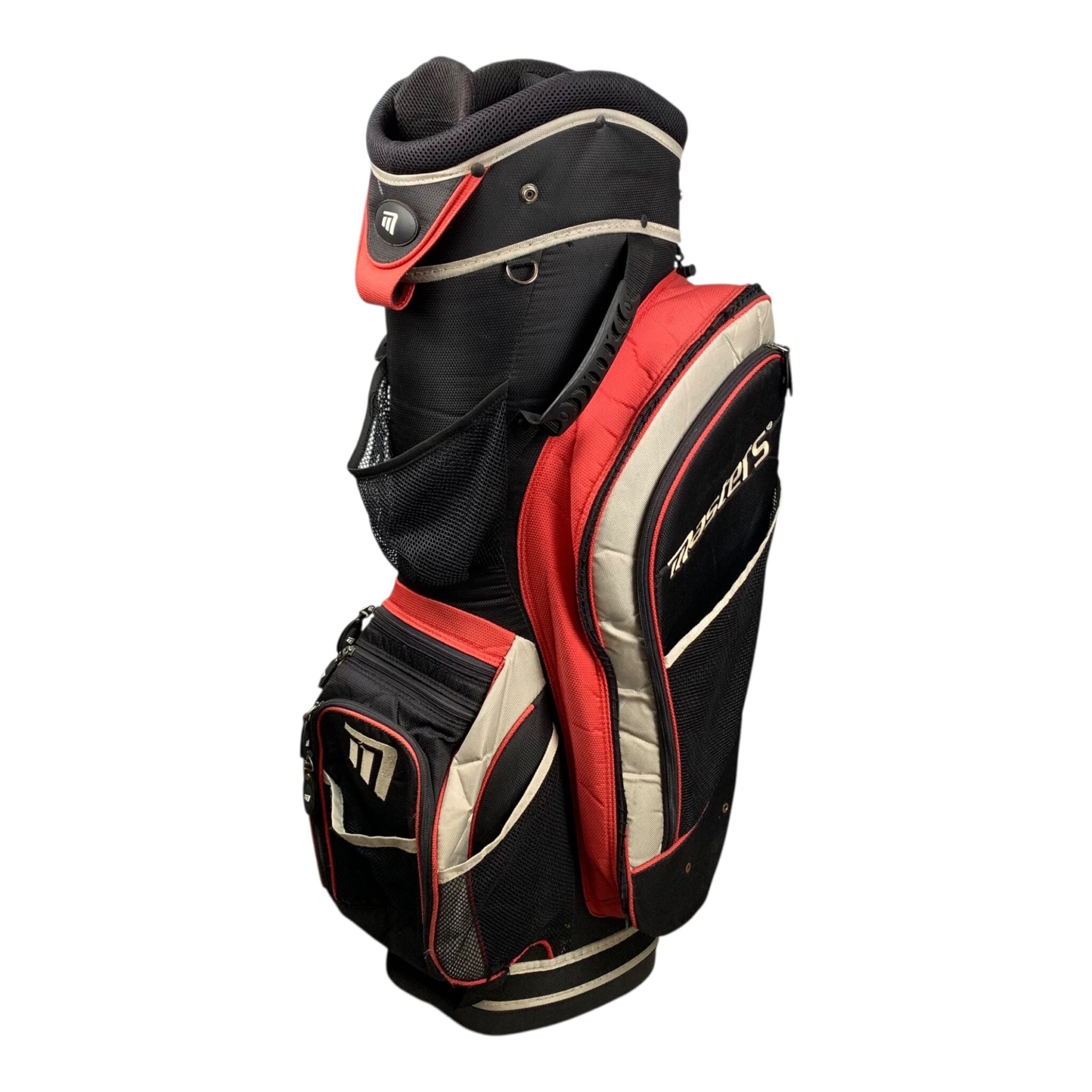 Masters Cartbag / Schwarz/Rot / 8-Raum 