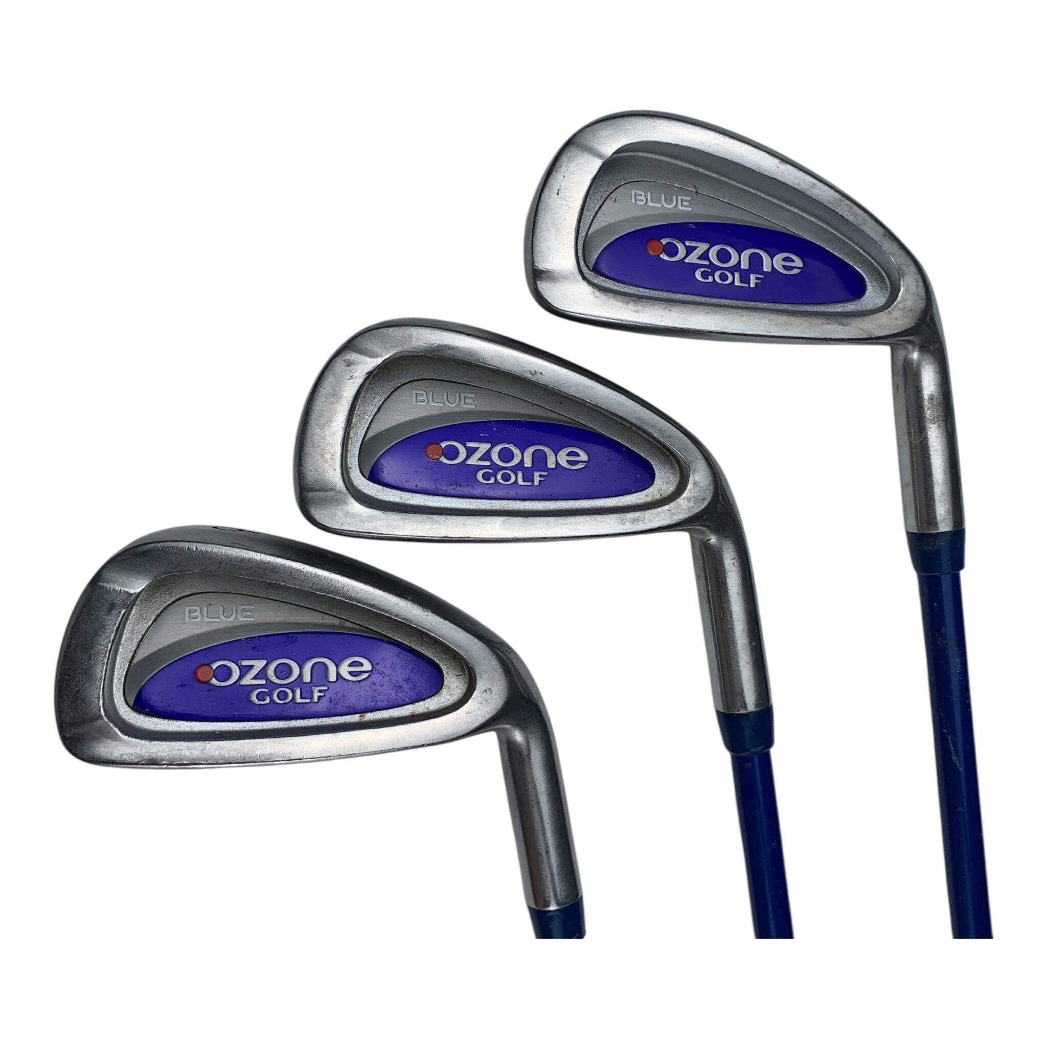 Ozone Blue Eisenset / Flex Regular / 4-SW / Graphit