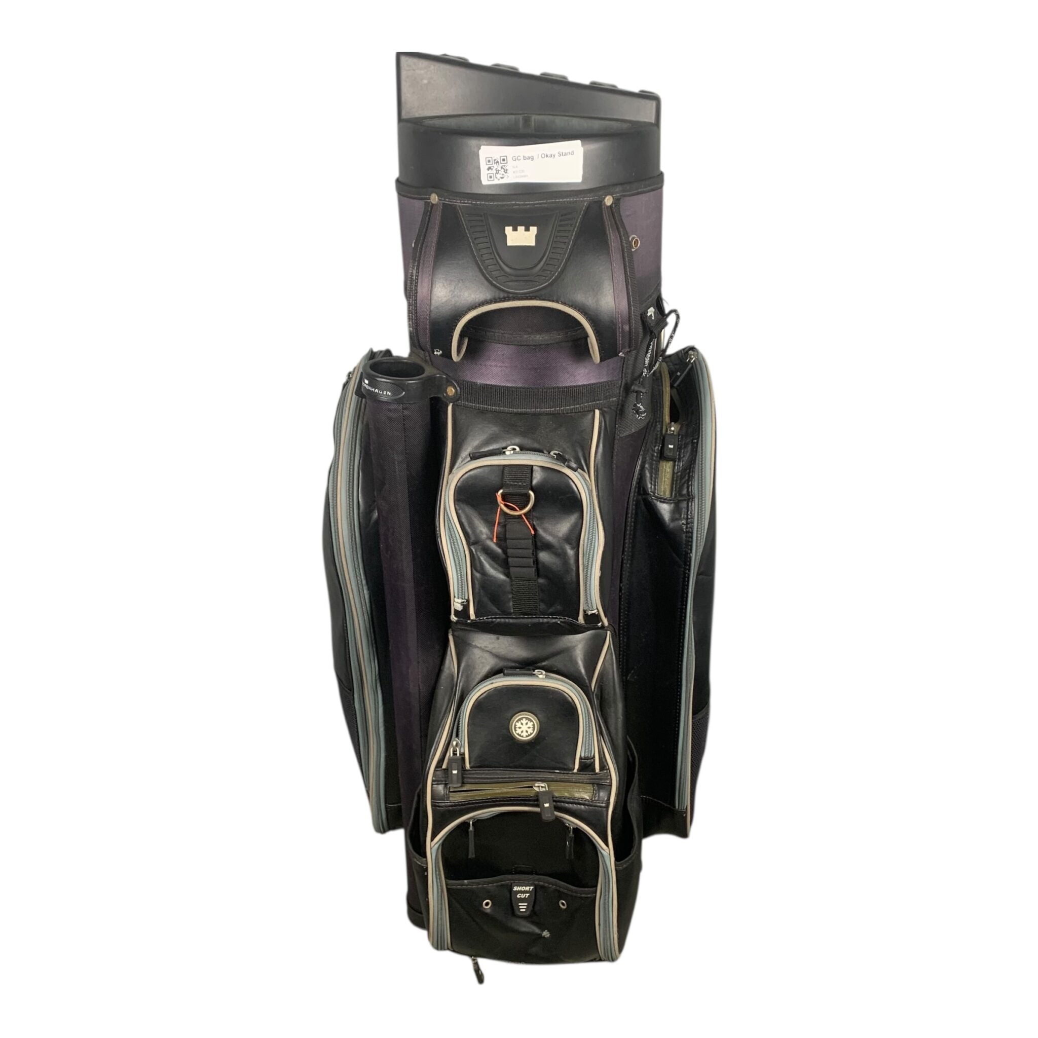 Golf Copenhagen Cartbag / Schwarz / Trennwand 