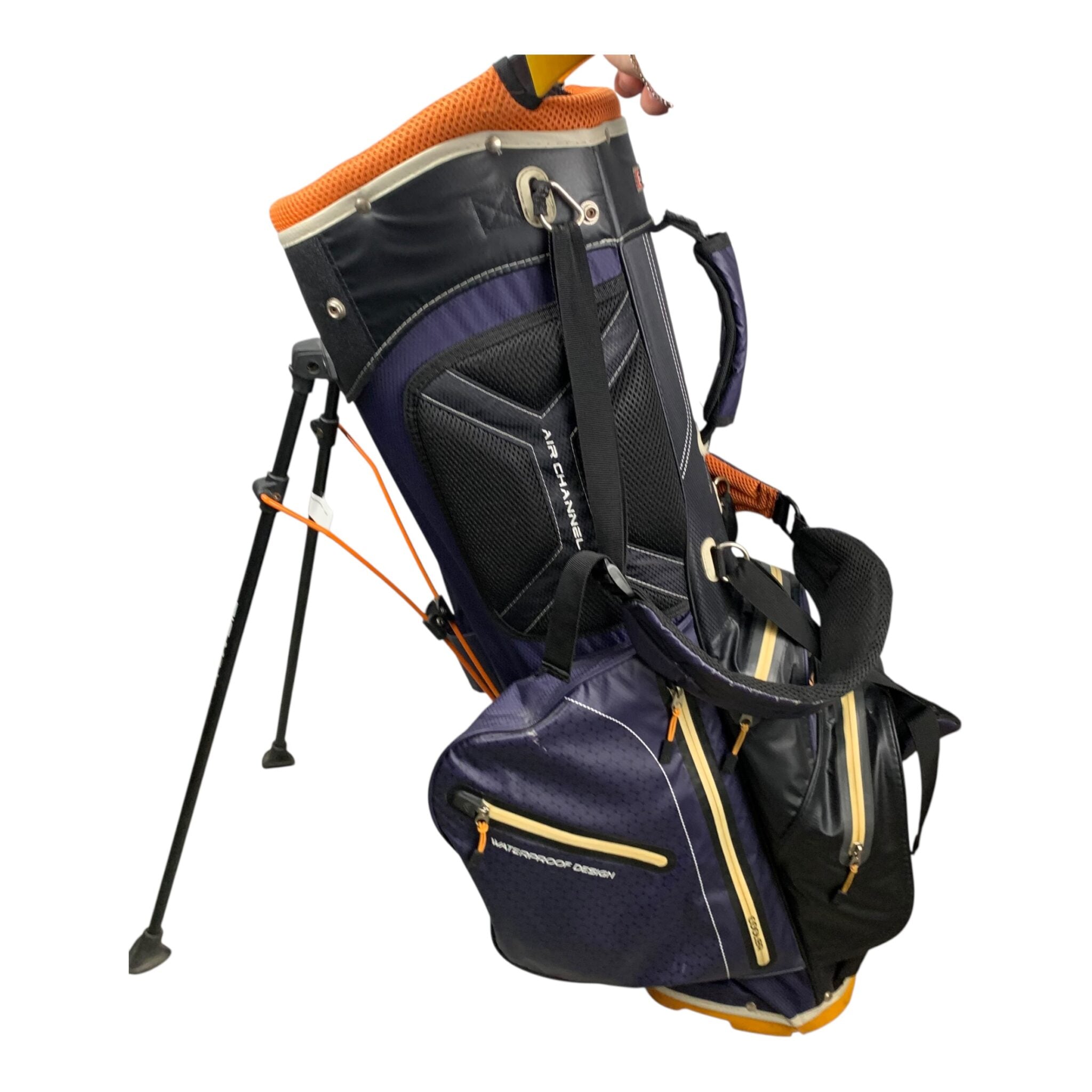 Big Max Standbag / Marineblau/Orange / 14-Raum