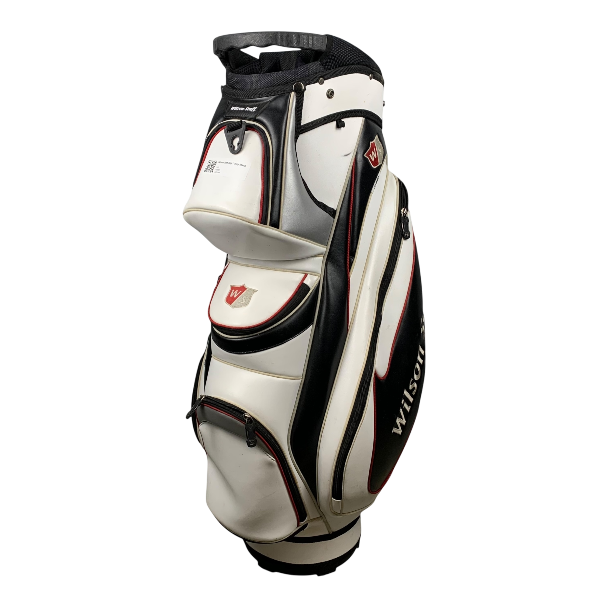 Wilson Staff Staff Bag / 14-Way / White hovedbillede - brugt golf udstyr i god stand
