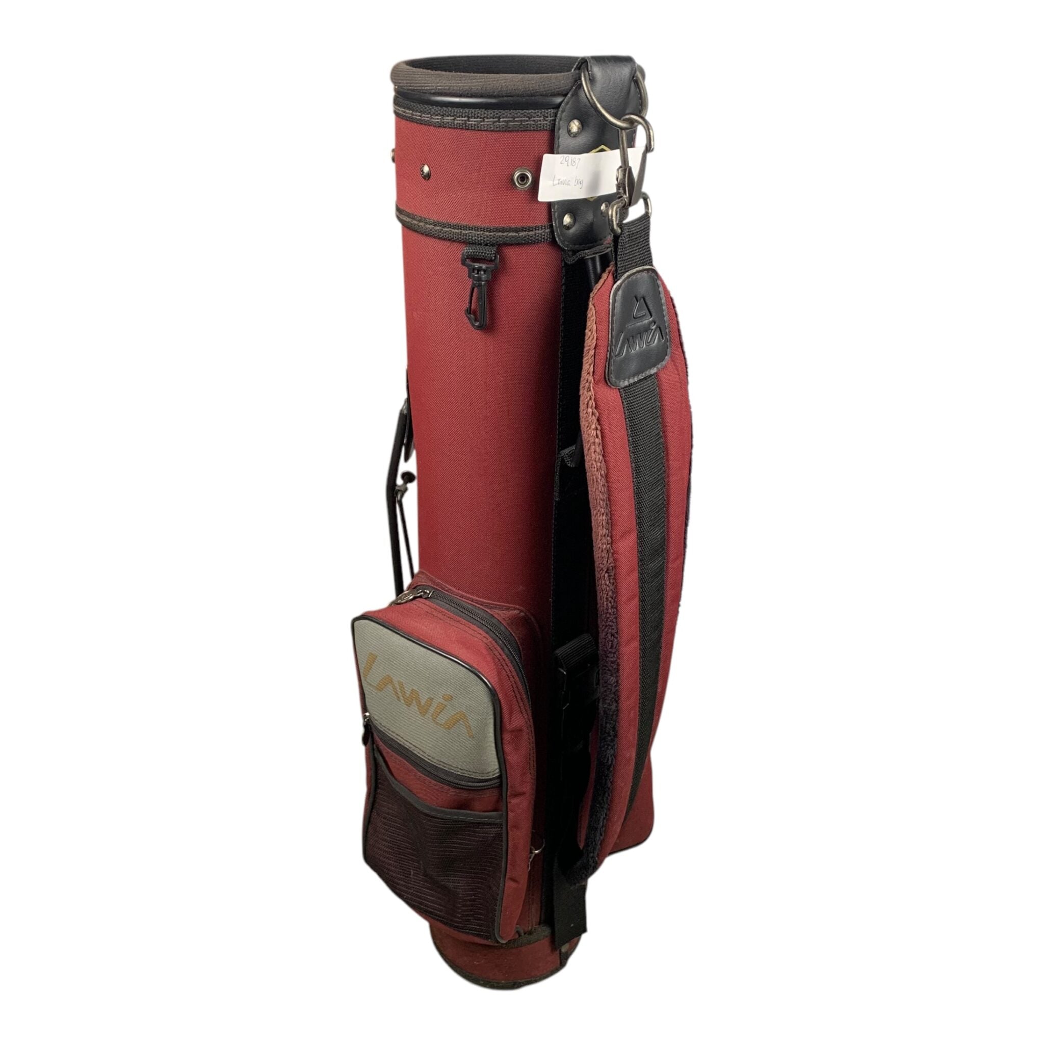 Lawia Standbag / Rot/Schwarz / 2 Fächer