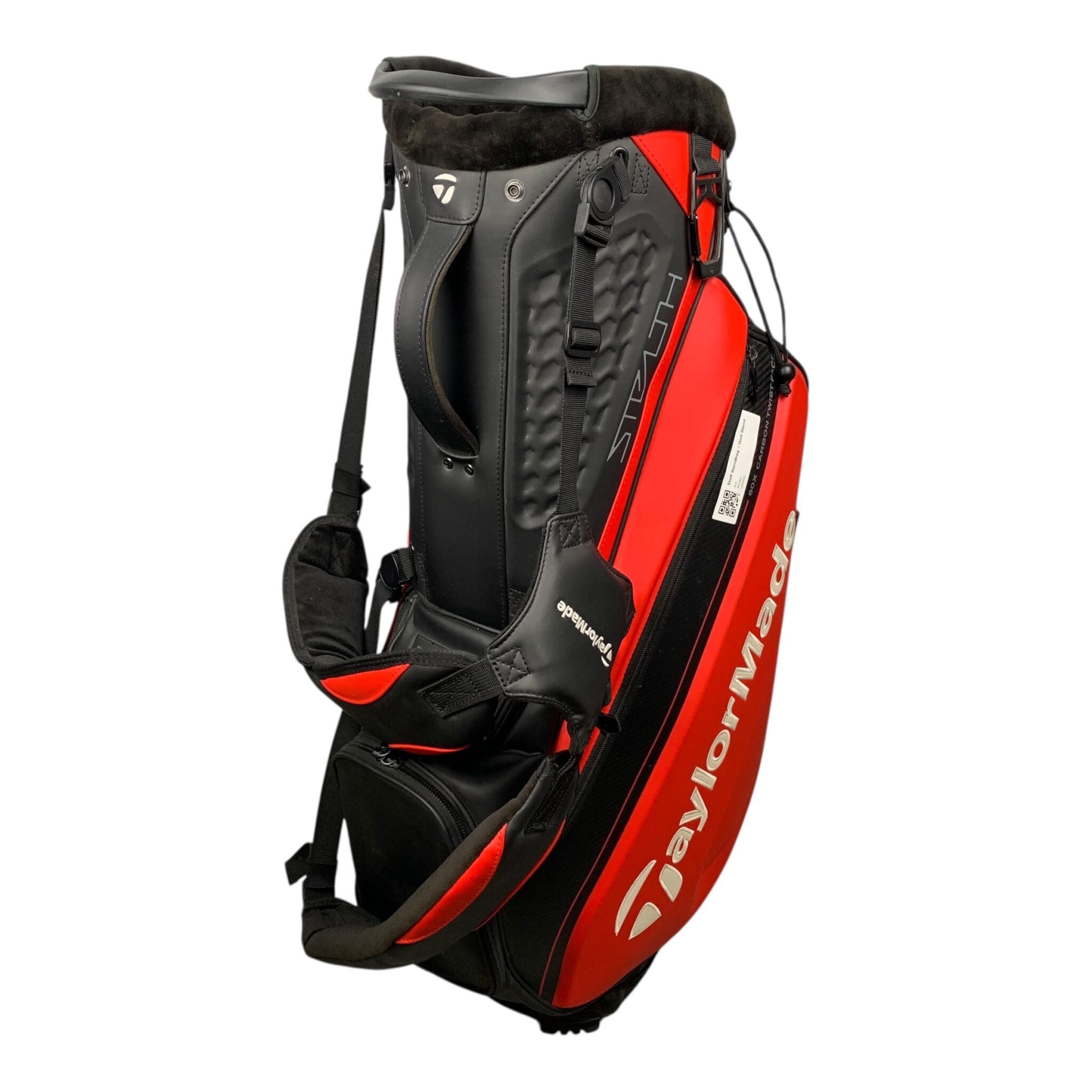 Taylormade Stealth Tour Standbag / Schwarz/Rot / 4-Raum 