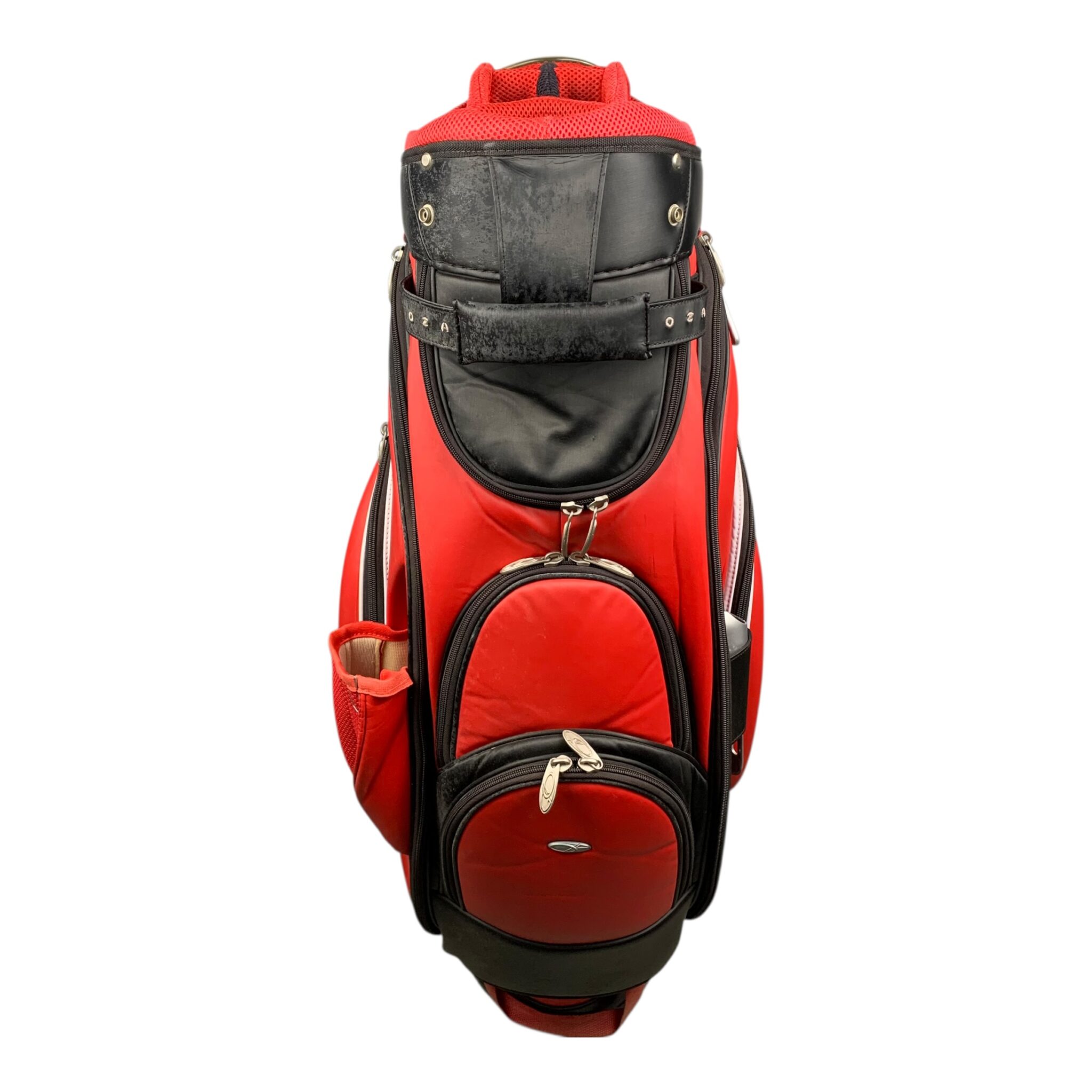 Oza Golf Cart Bag / Rot / 14 Fächer 