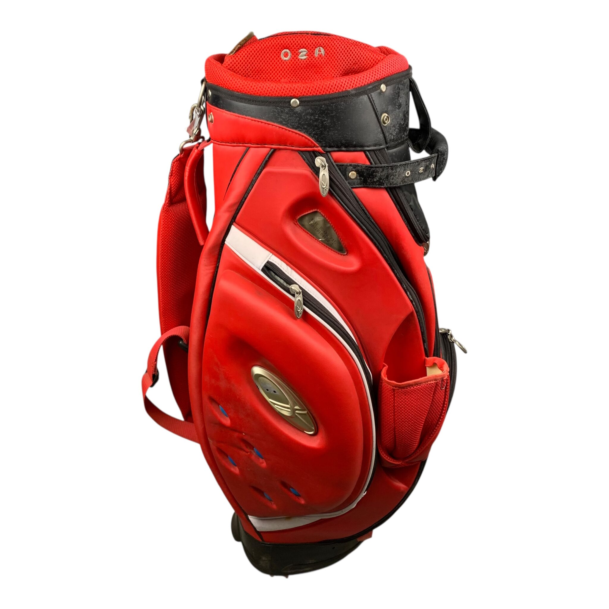 Oza Golf Cart Bag / Rot / 14 Fächer 