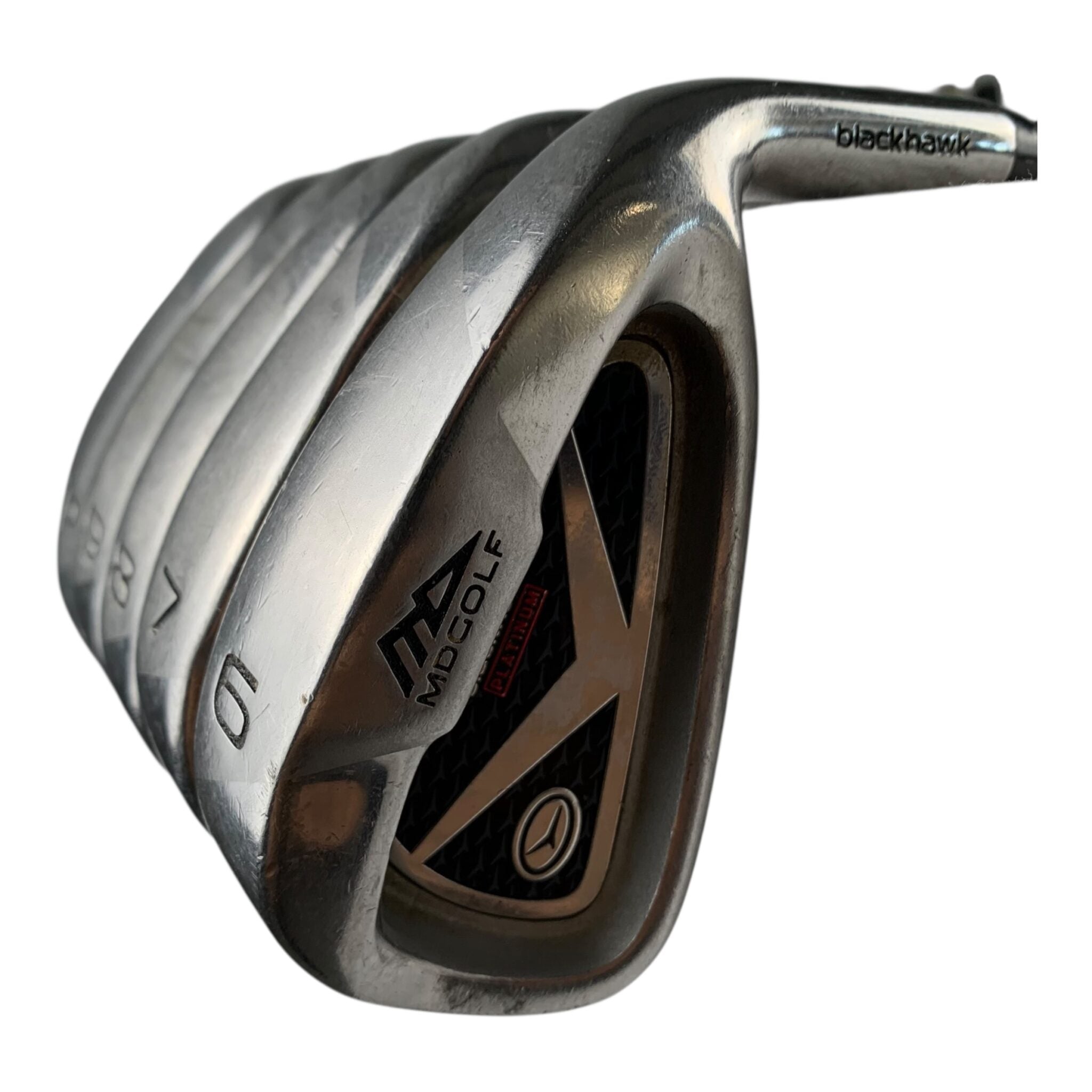 MD Golf Black Hawk Platinum Eisenset / Flex Regular / 6-SW / Stahl