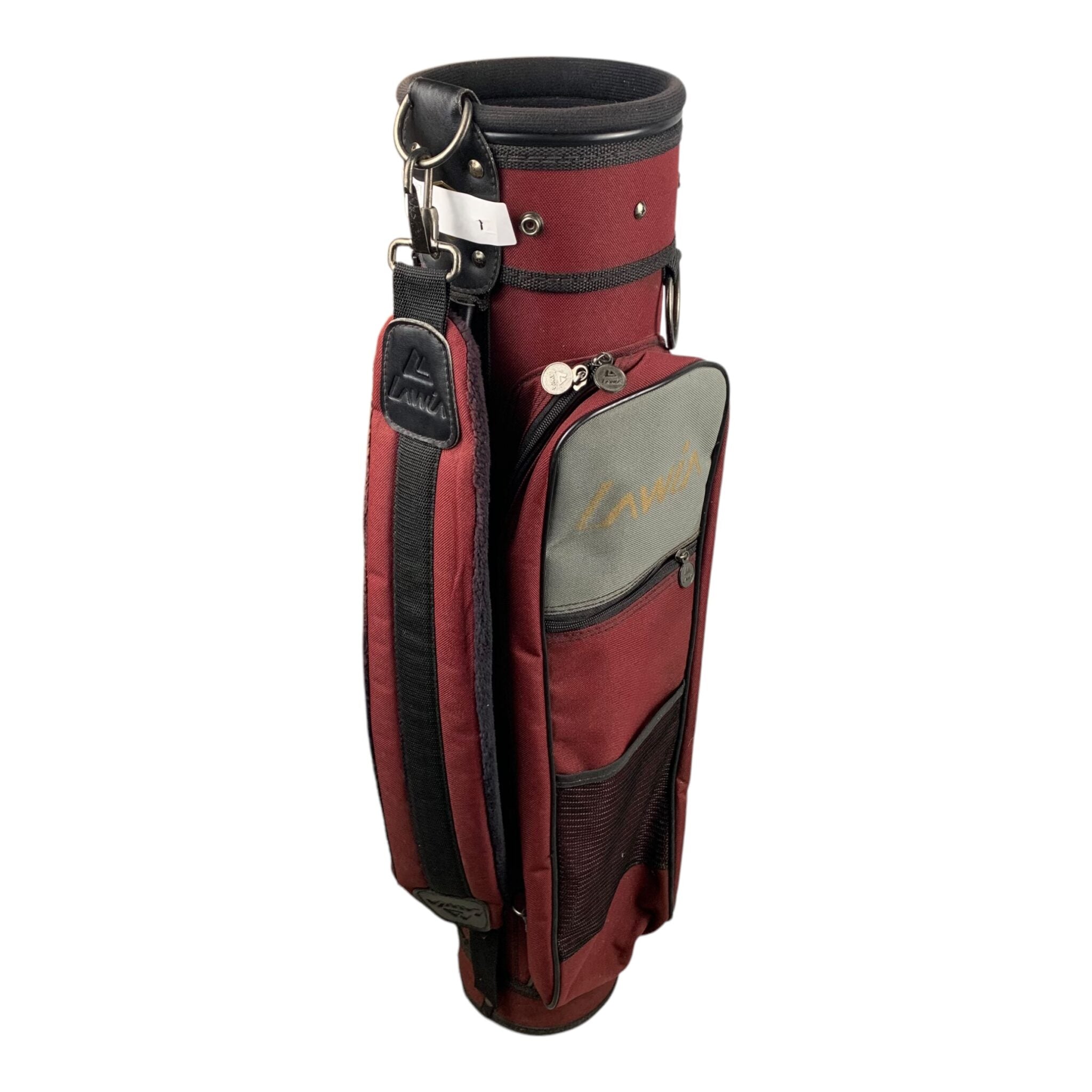 Lawia Standbag / Rot/Schwarz / 2 Fächer