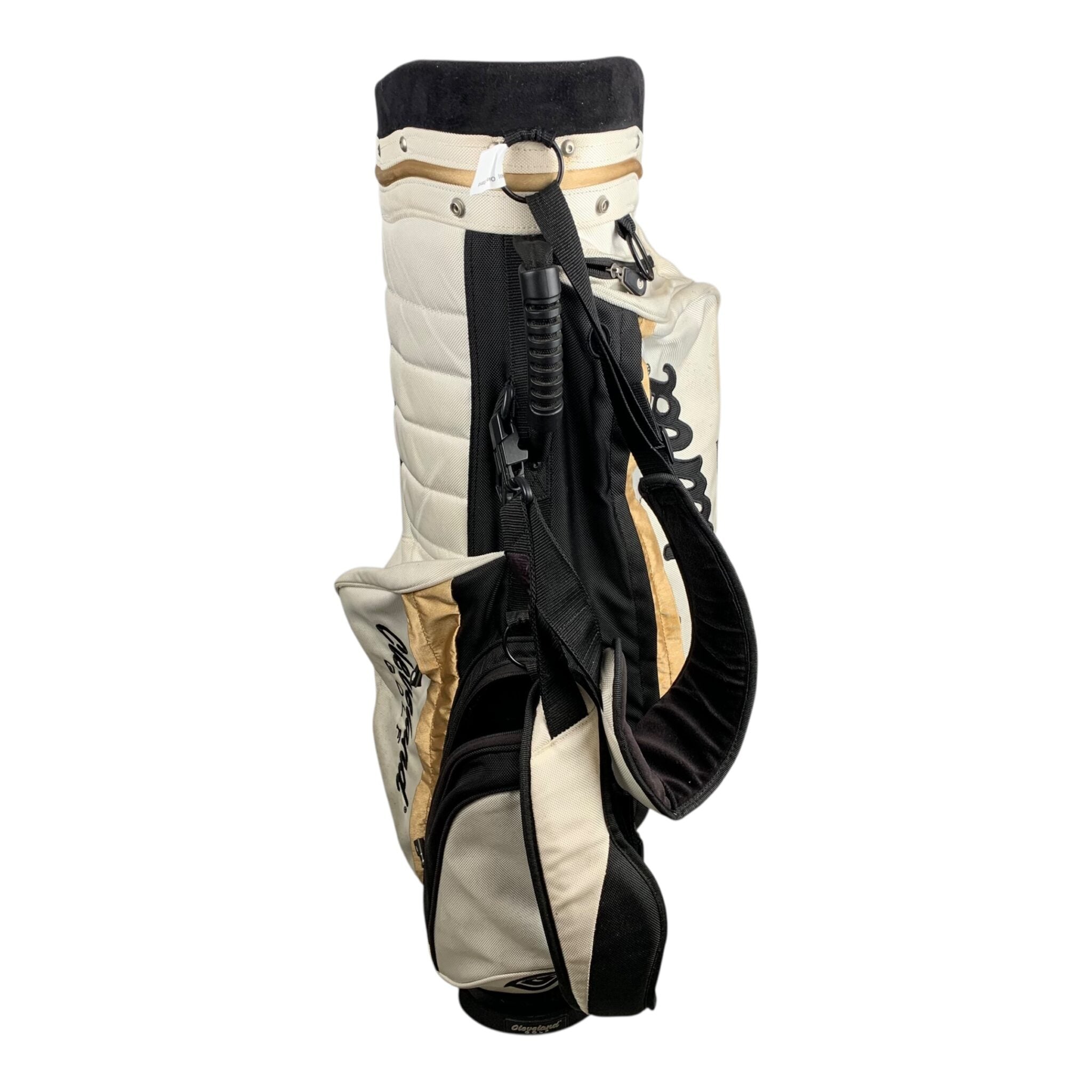 Cleveland Standbag / Weiß/Gold / 5-Raum 
