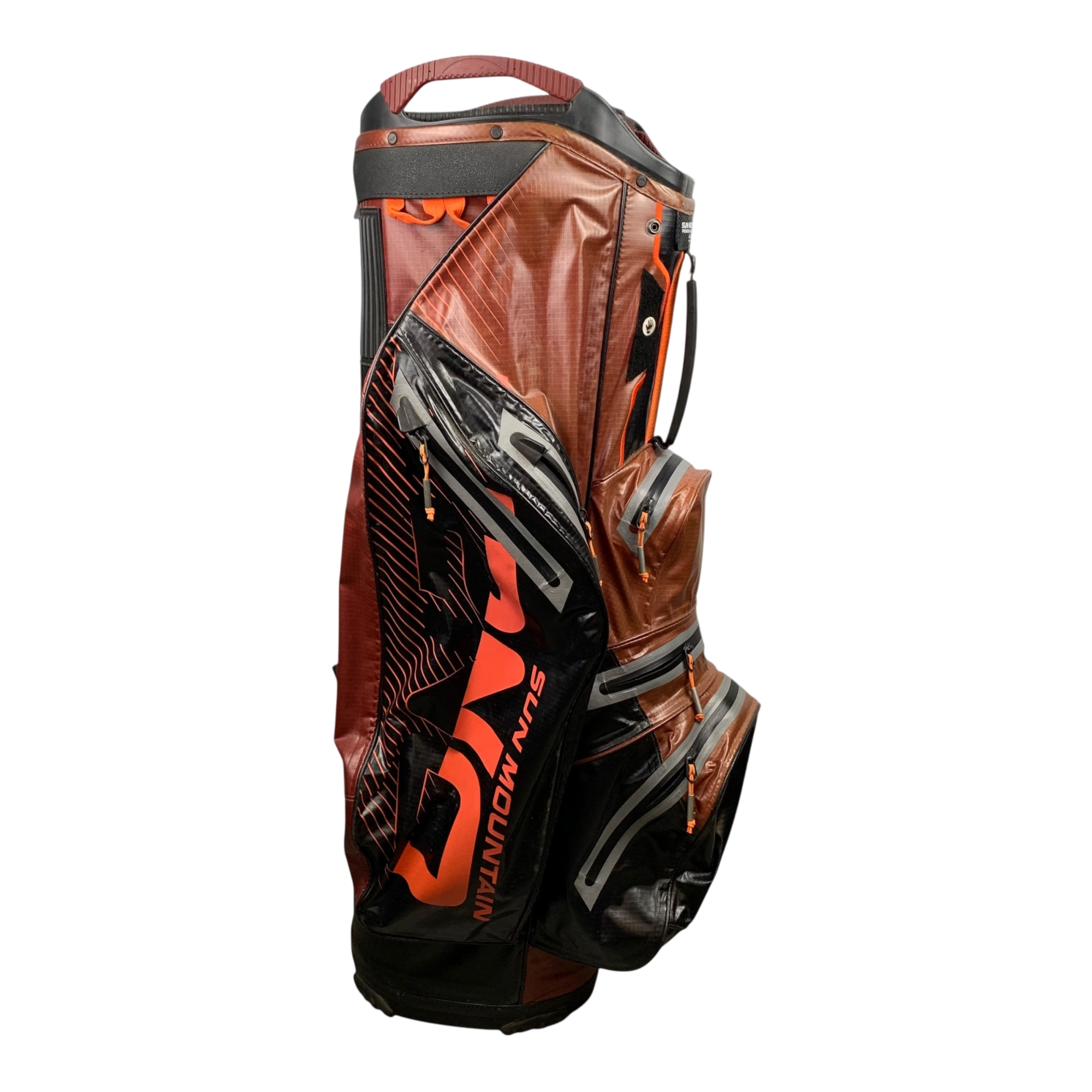 Sun Mountain Cart Bag / 14-Way / orange galleri billede 2 - brugt golf udstyr i god stand