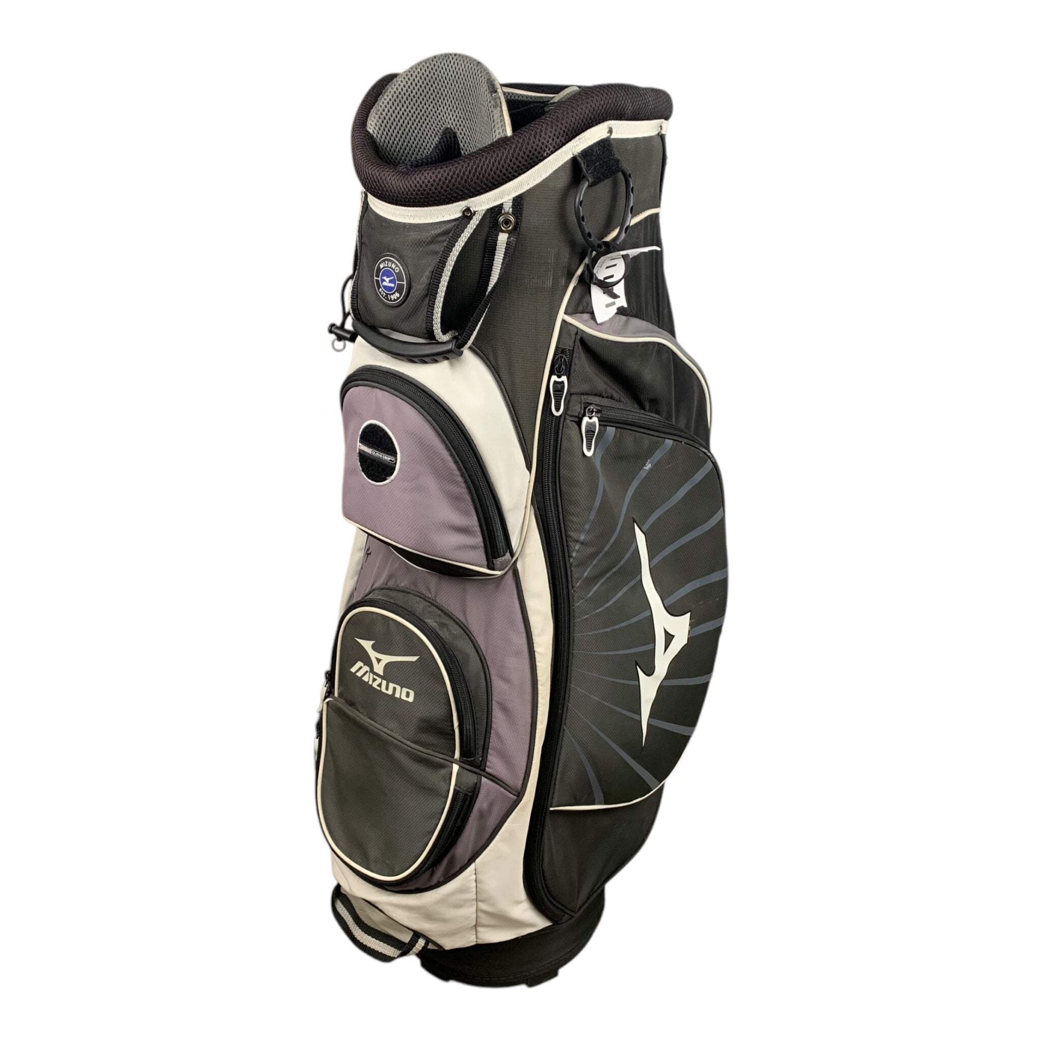 Mizuno Aerolite Tasche / Grau/Lila / 14 Rum