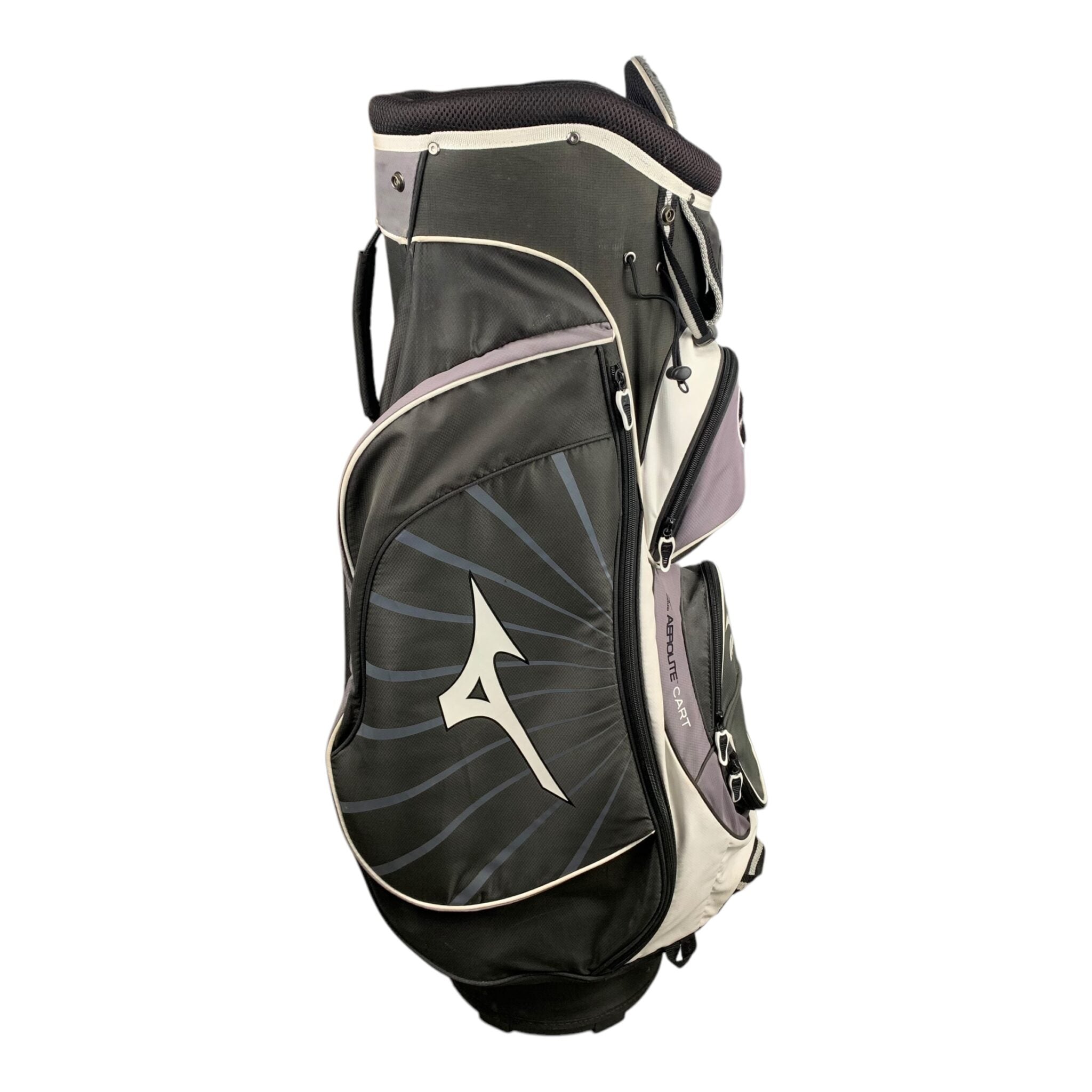 Mizuno Aerolite Tasche / Grau/Lila / 14 Rum