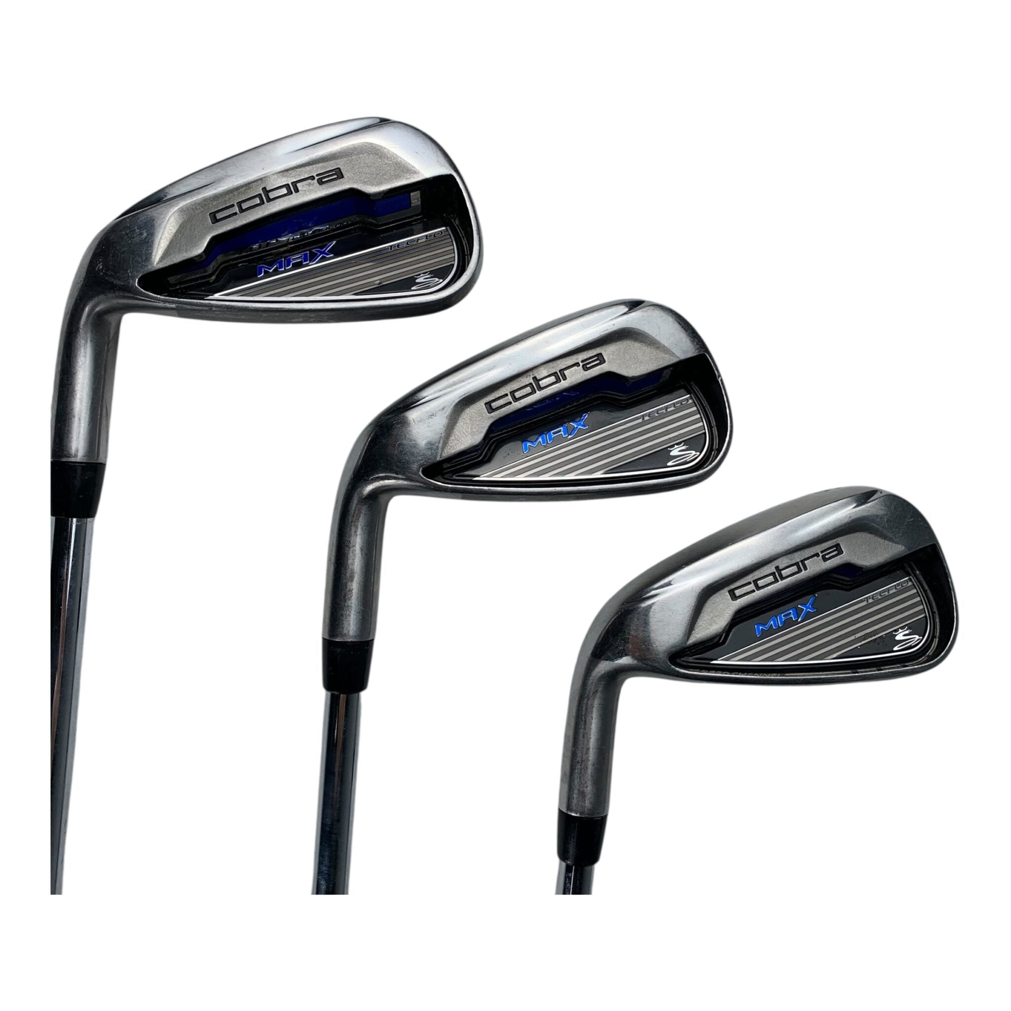Cobra F-MAX tecflo Eisensatz / Flex Regular / 5-PW / Stahl Links