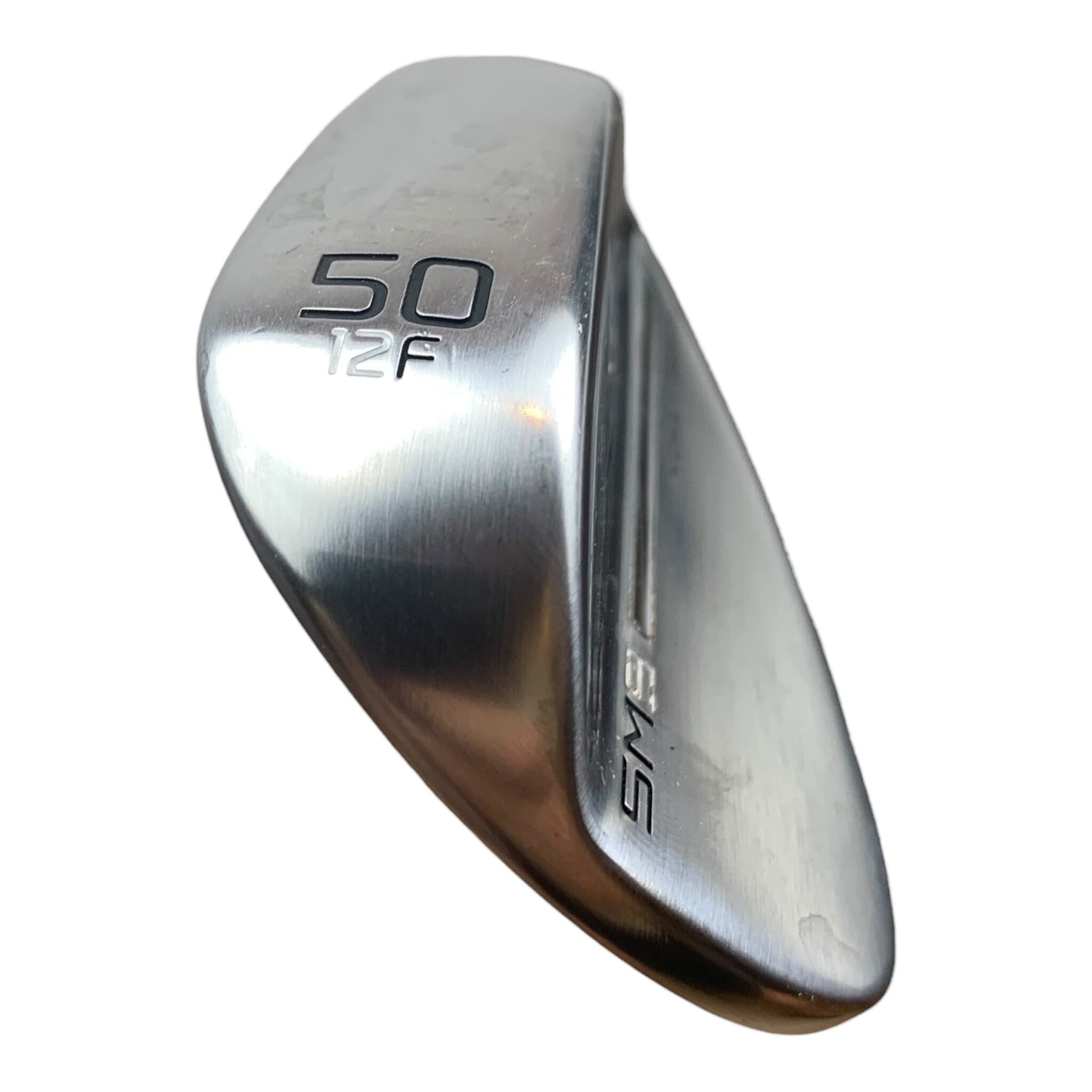 Titleist Vokey SM9 Tour Chrome Wedge / #50/12 F Grind / Crossline Oversize-Griff
