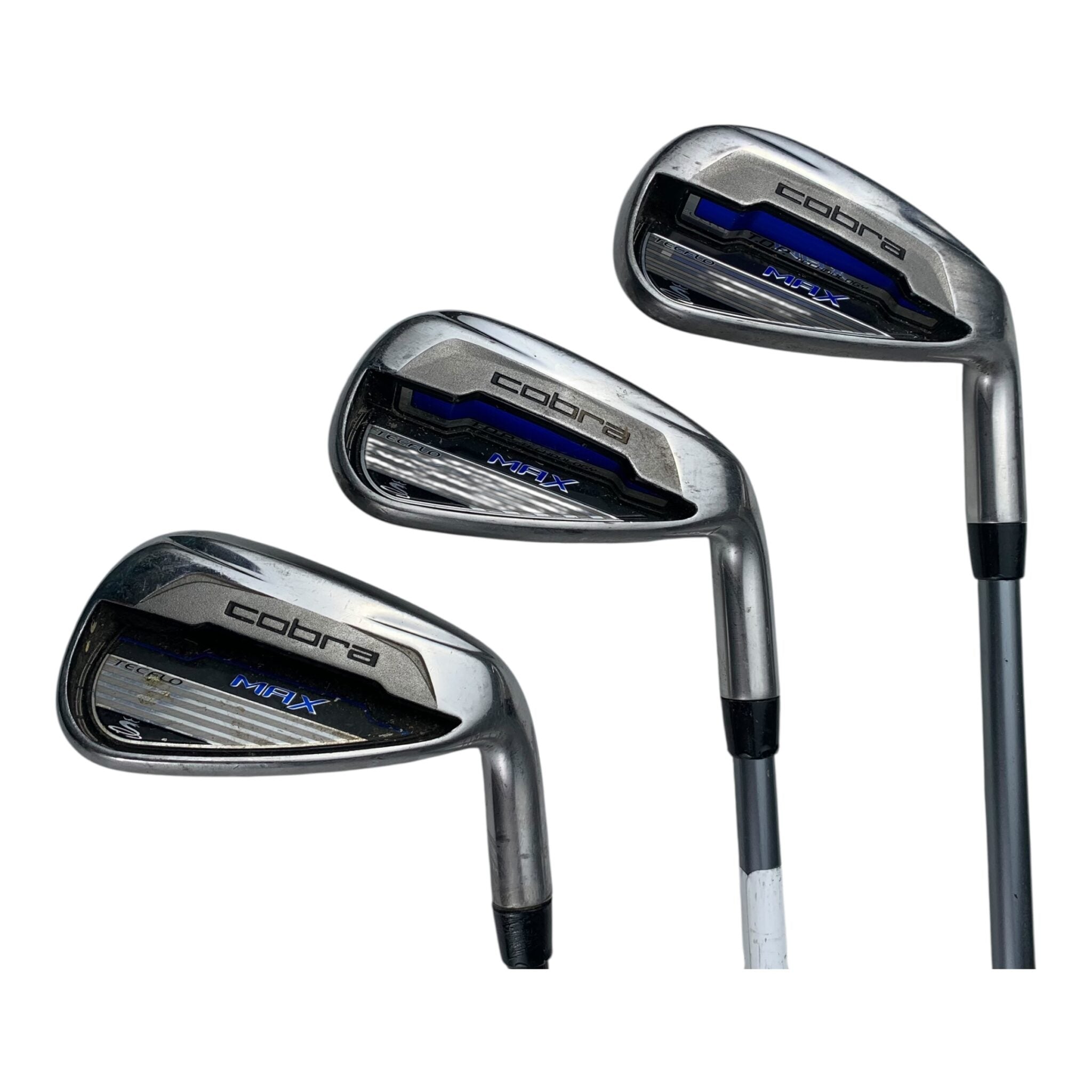 Cobra Max TecFlo Eisenset / Flex Regular / 7-SW / Graphit