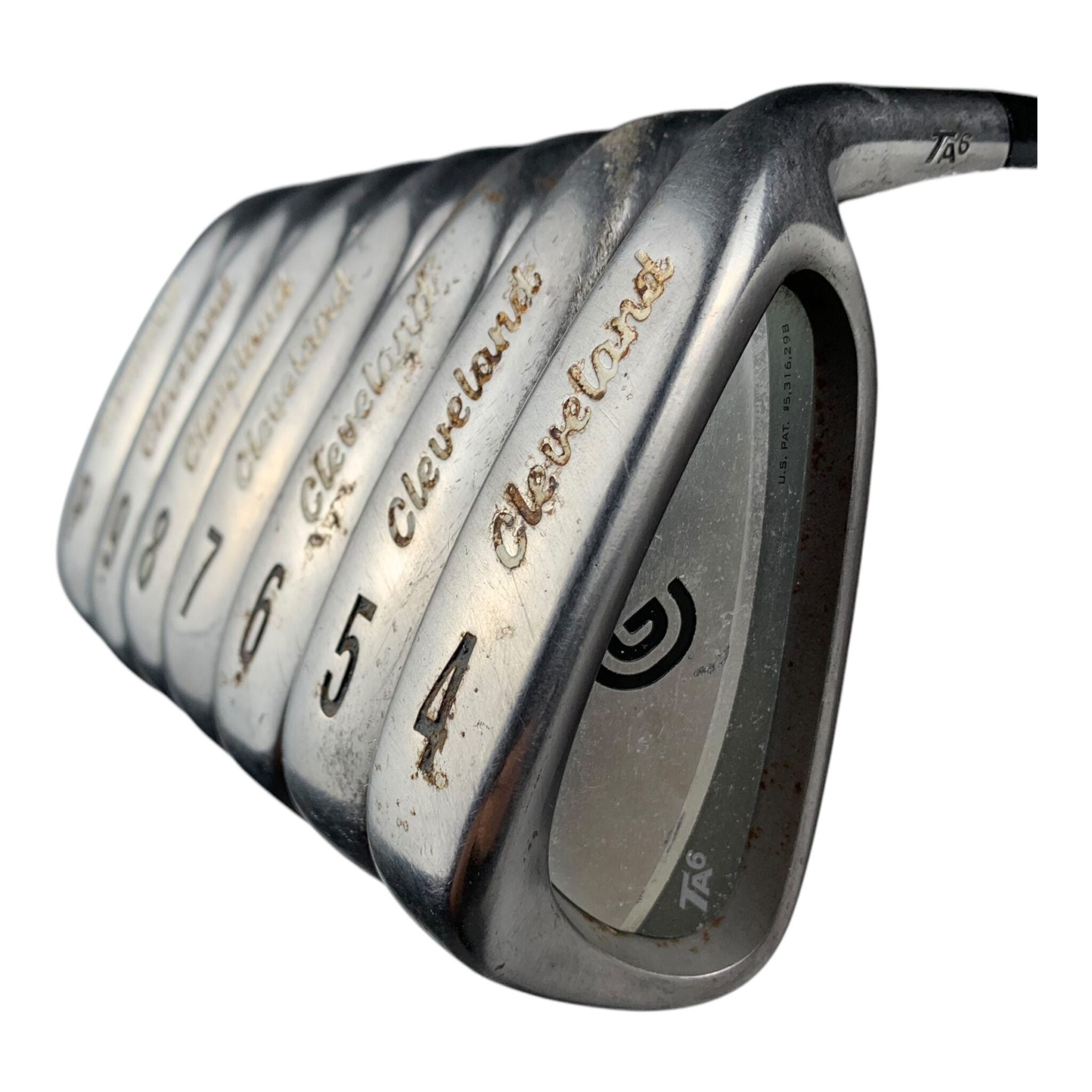 Cleveland TA6 Eisensatz / Flex Stiff / 4-PW / Stahl