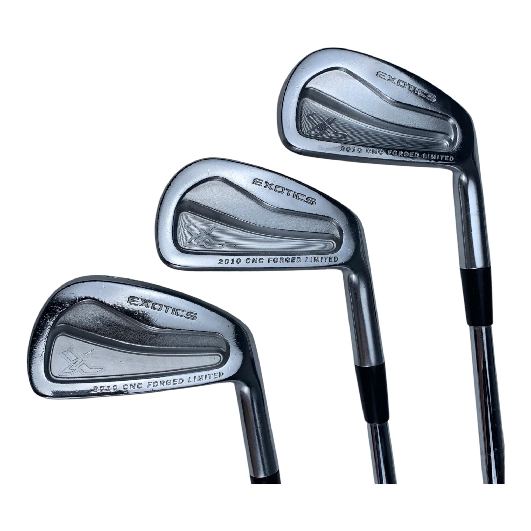 Exotics 2010 Schmiedeeisen-Set / Flex X-Stiff / 4-PW / Stahl