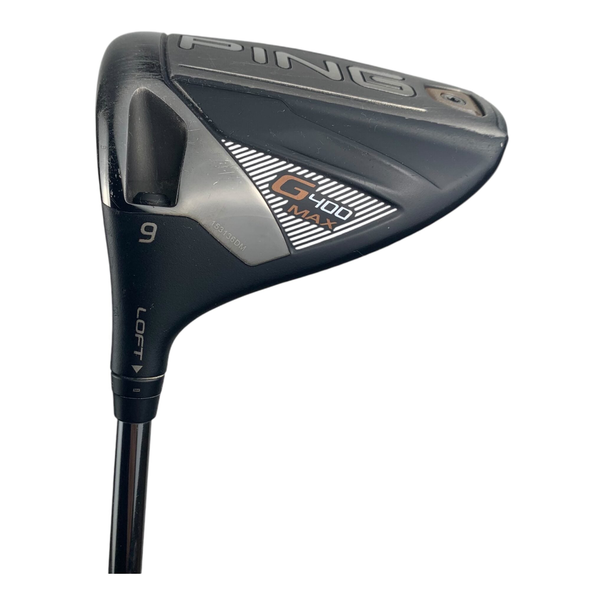 Ping G400 Max Driver / Flex Stiff - Graphit / Loft 9