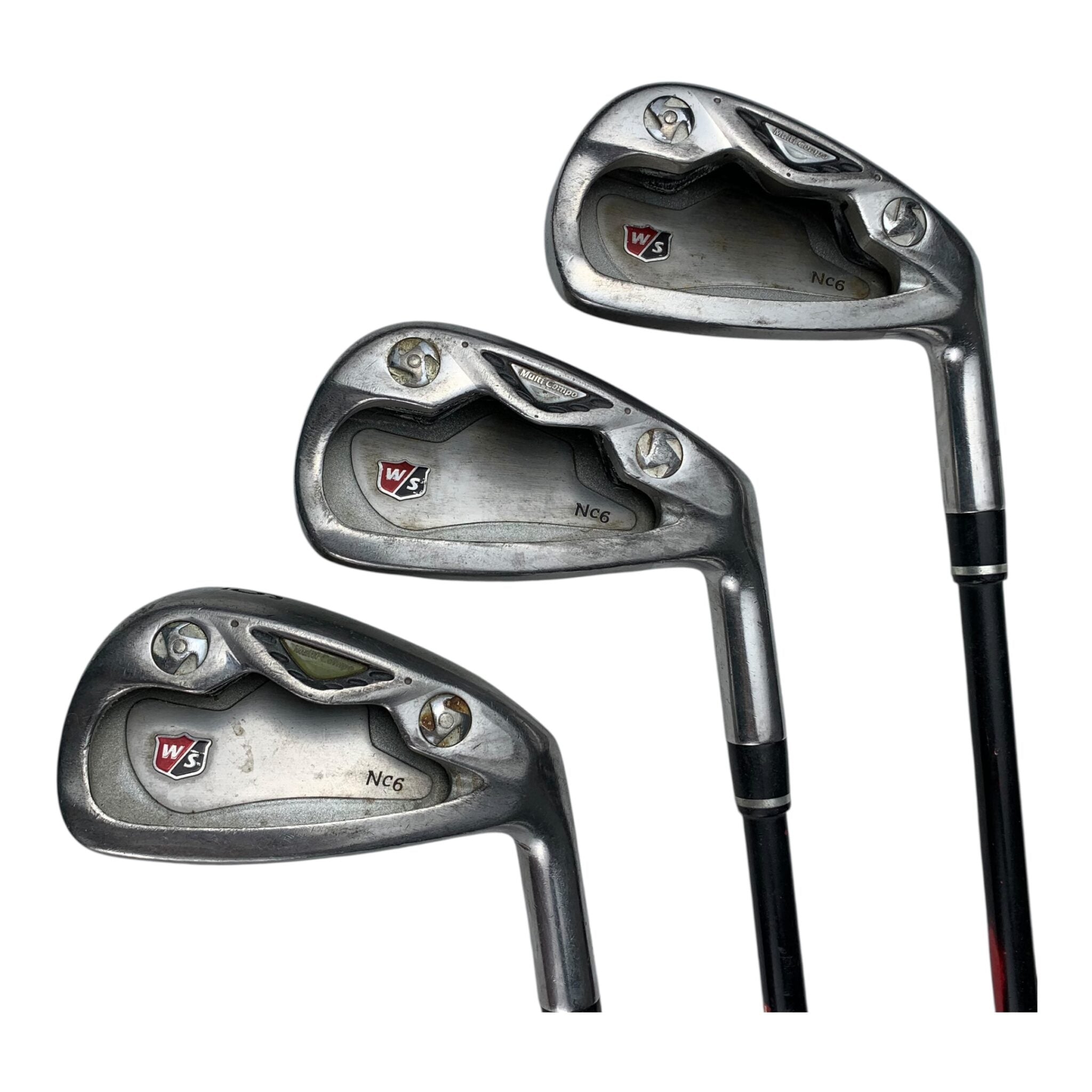 Wilson Staff NC6 Eisenset / Flex Regular / 4-SW / Graphit