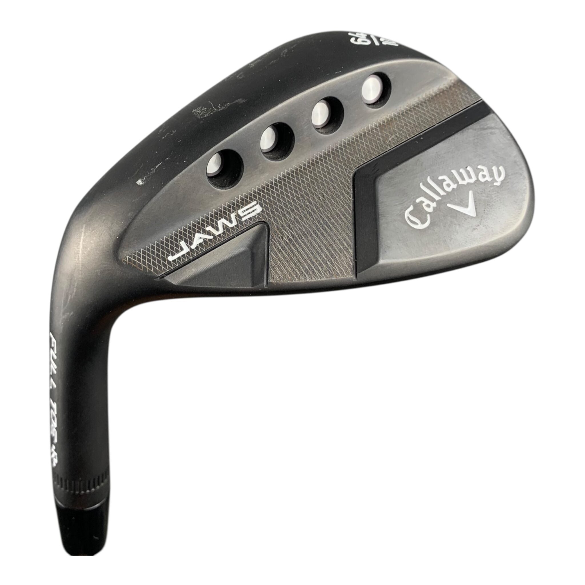 Callaway Jaws Full-Toe Black Wedge / Graphit / #64/10 Links