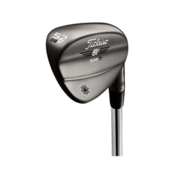 Titleist Vokey SM7 Brushed Steel F-Grind Wedge 56/14 Brugt Okay Stand