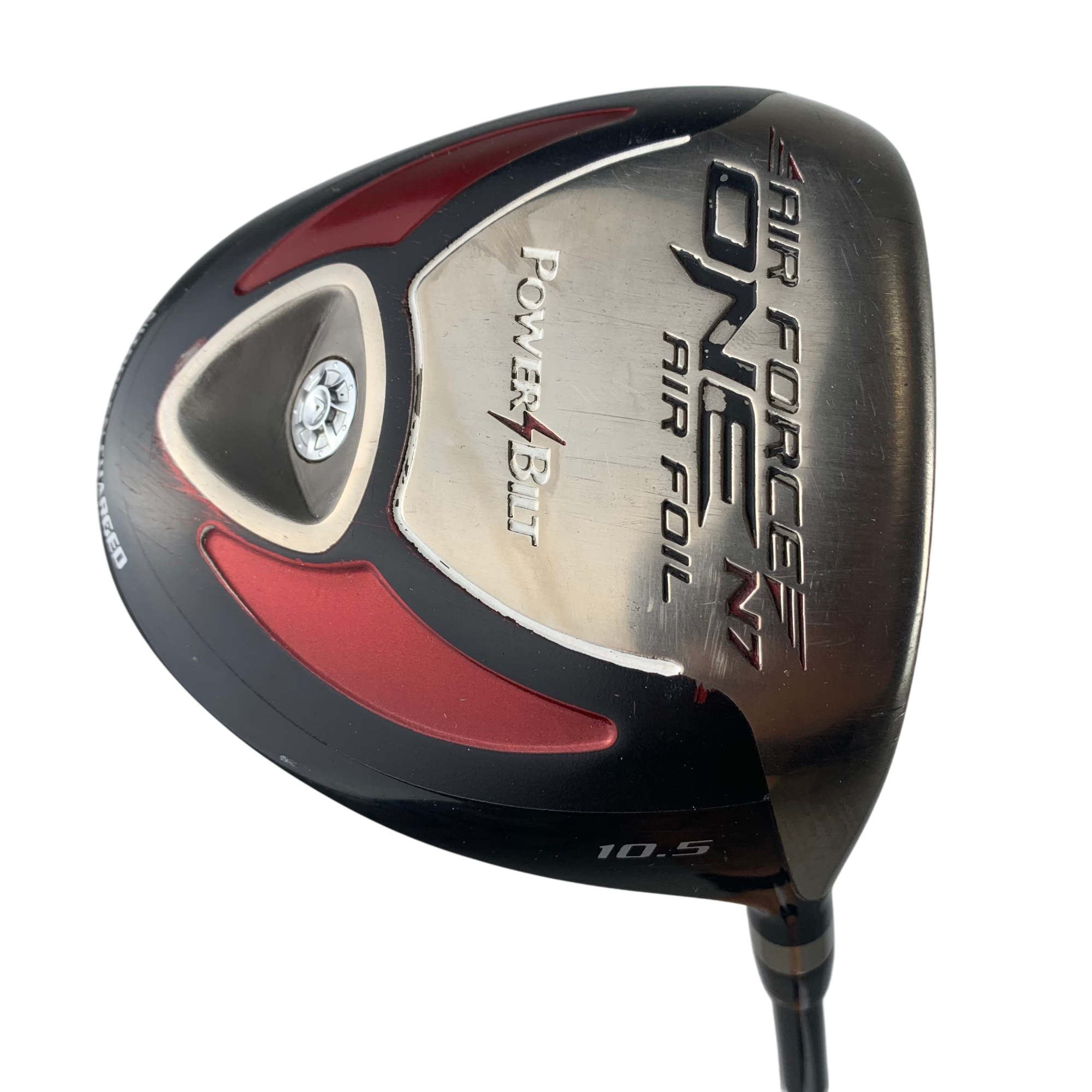 Power Bilt Air Force One Driver / Flex Regular / Loft 10.5 hovedbillede - brugt golf udstyr i god stand