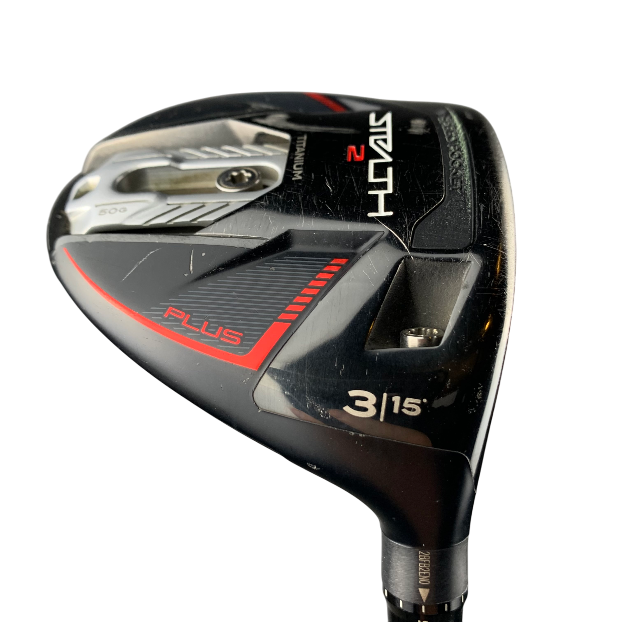 TaylorMade Stealth 2 Plus Fairway Wood / Flex X-Stiff / Grafit / #3/15 galleri billede 3 - brugt golf udstyr i god stand