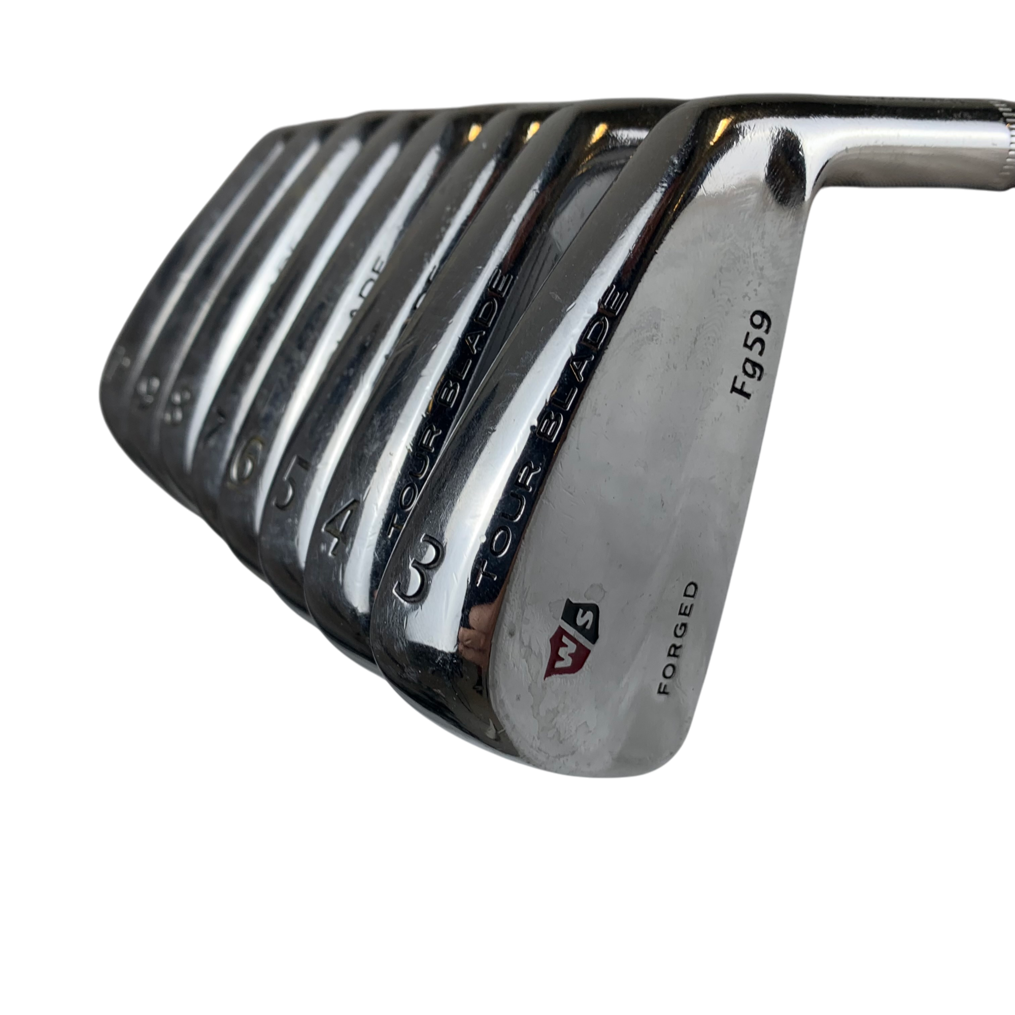 Wilson Staff FG59 Forged Jernsæt / Flex Regular / 3-PW / Stål galleri billede 3 - brugt golf udstyr i god stand